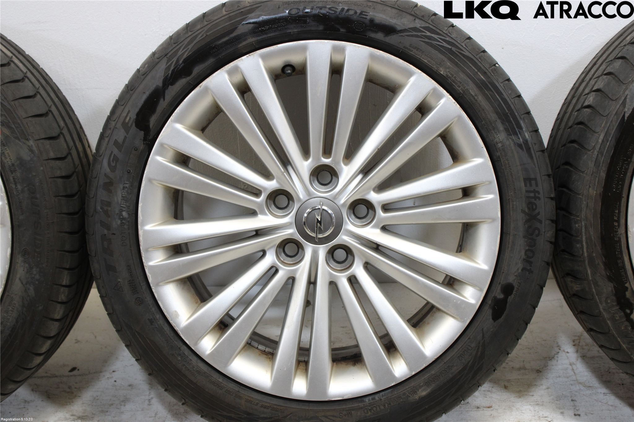 Opel INSIGNIA 09-16 Fälgsats Aluminium