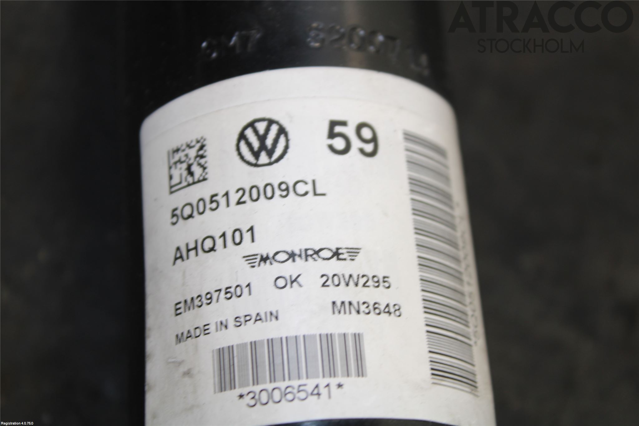 Cupra ATECA 19- Stötdämpare Bak