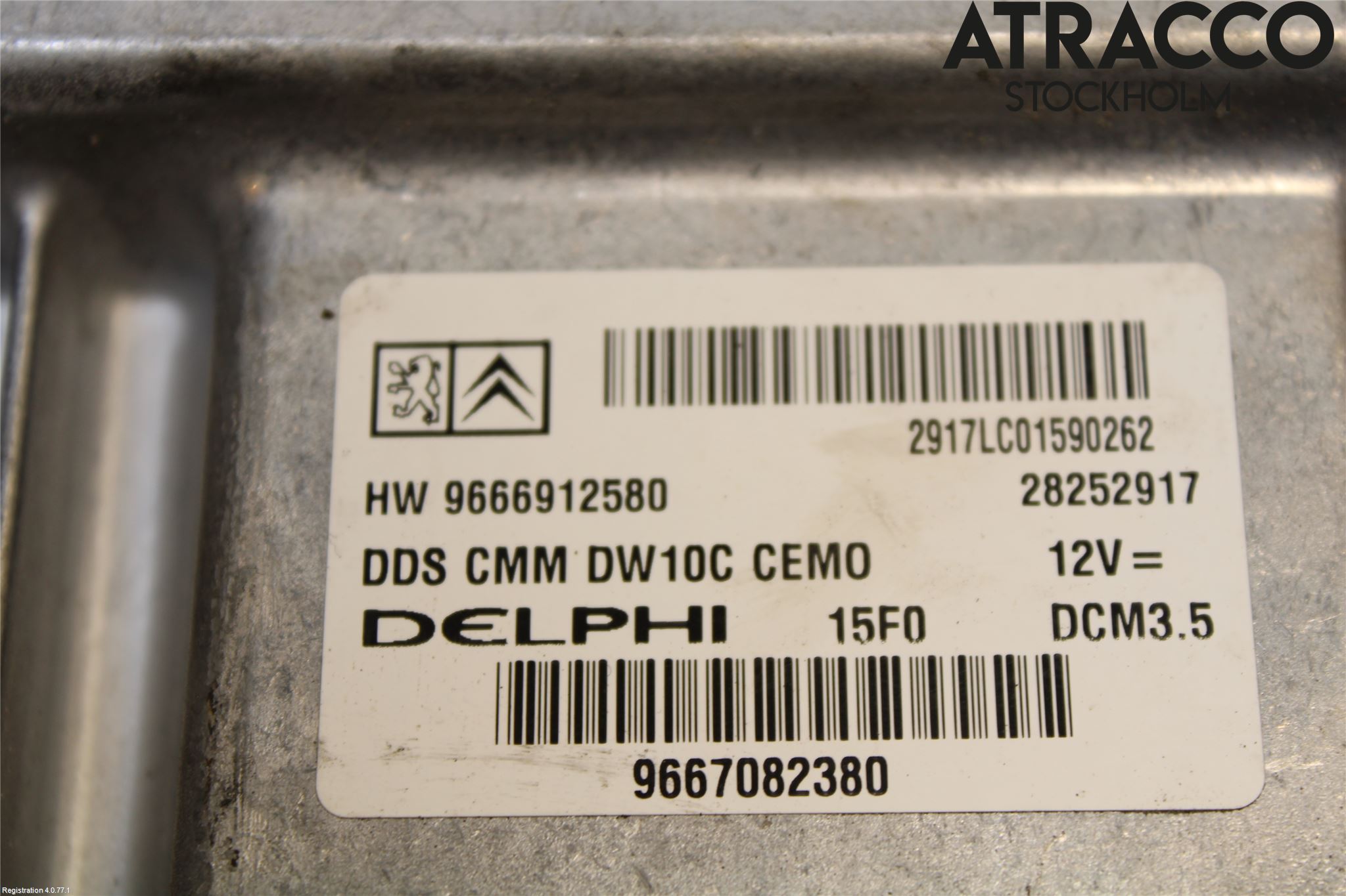 Citroen C5 08-17 Styrenhet Insprut Bensin