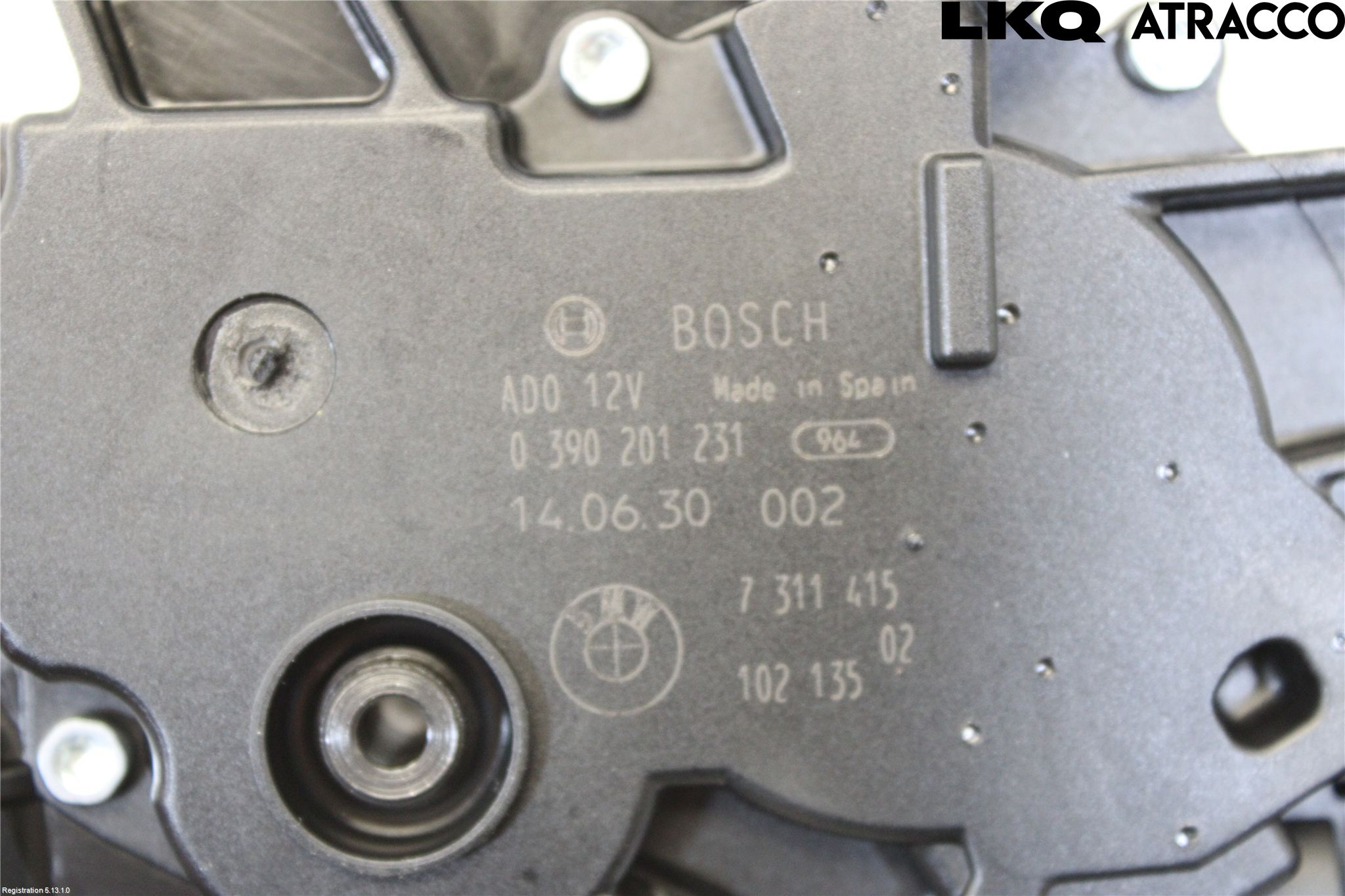 BMW 3 F30/F31/F80 12-19 Torkarmotor Baklucka