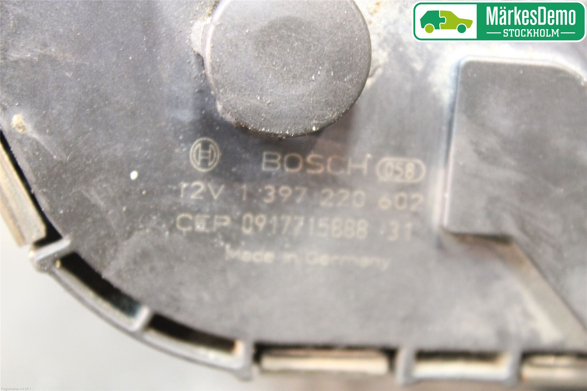 Ford S-MAX 06-15 Torkarmotor Vindruta