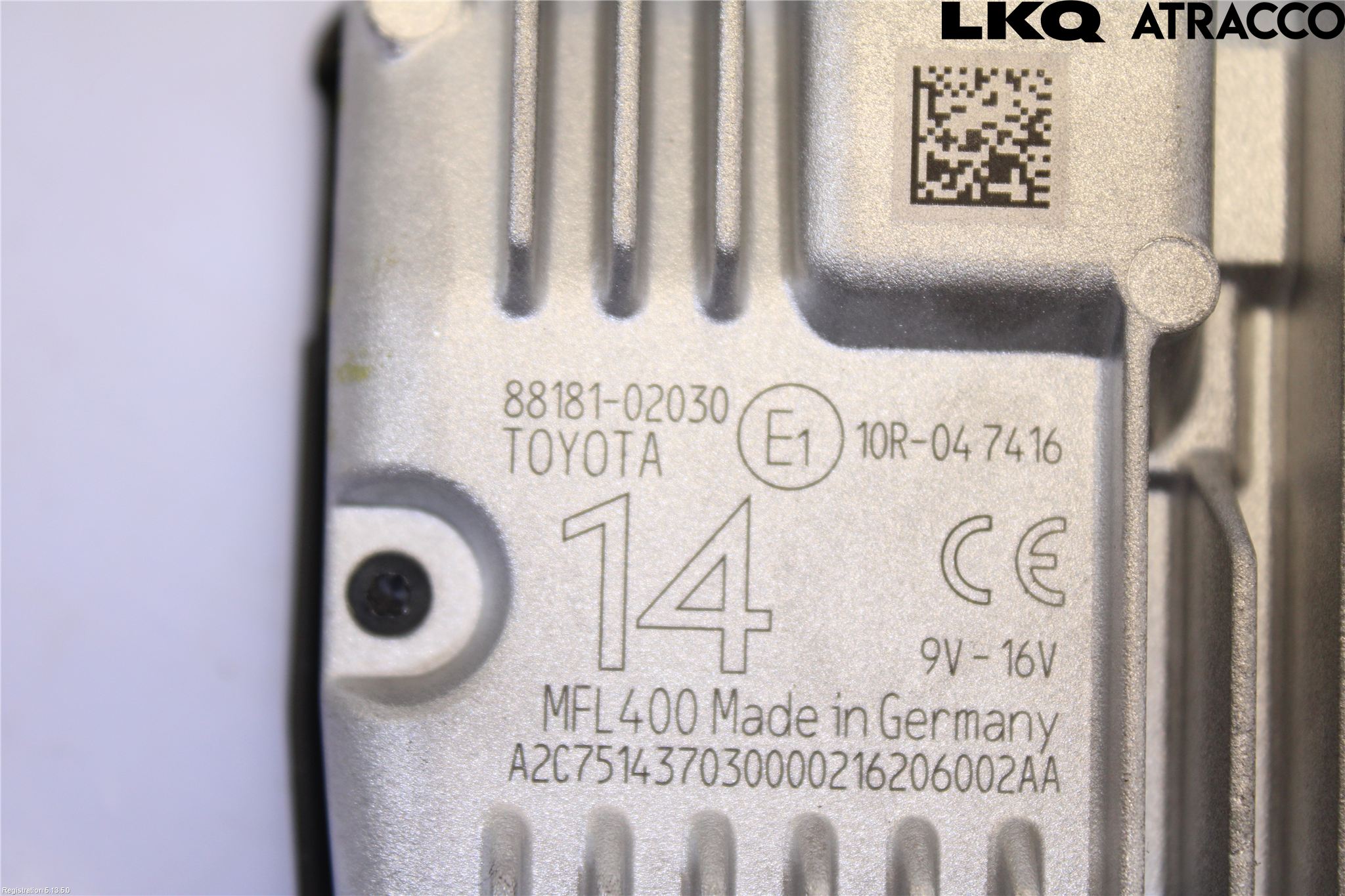 Toyota AURIS 13-19 Parkeringshjälp Kamera