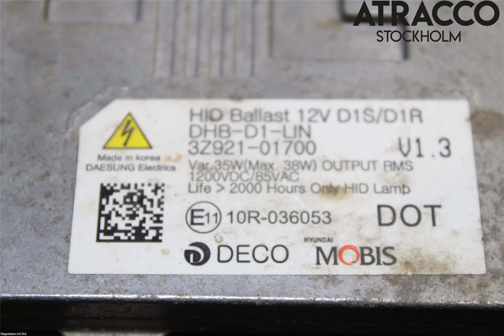 Hyundai i40 08-15 Styrenhet Strålkastare