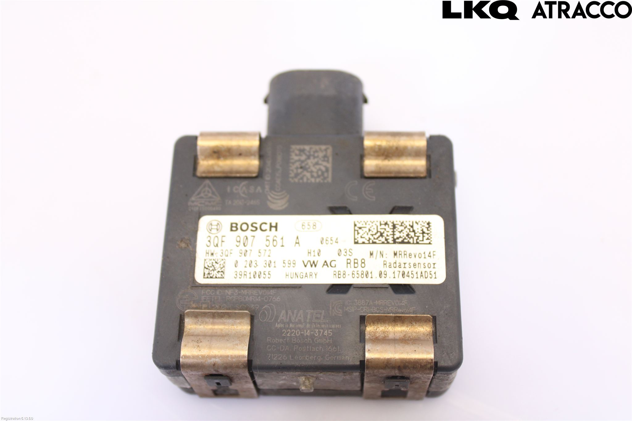 Volkswagen VW GOLF / E-GOLF VII 13-20 Sensor Adaptiv Farthållare