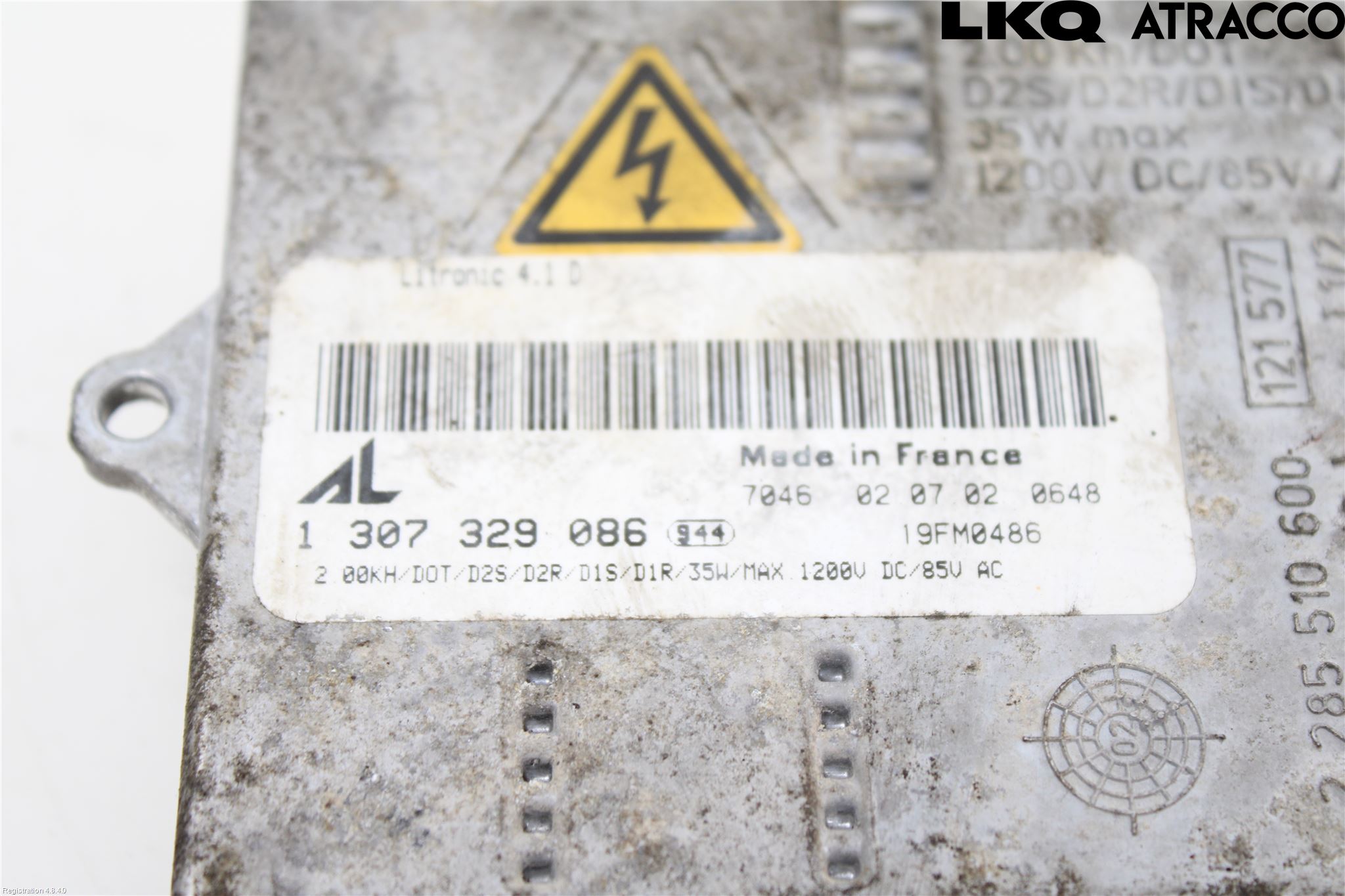 Mazda 6 02-08 Styrenhet Strålkastare