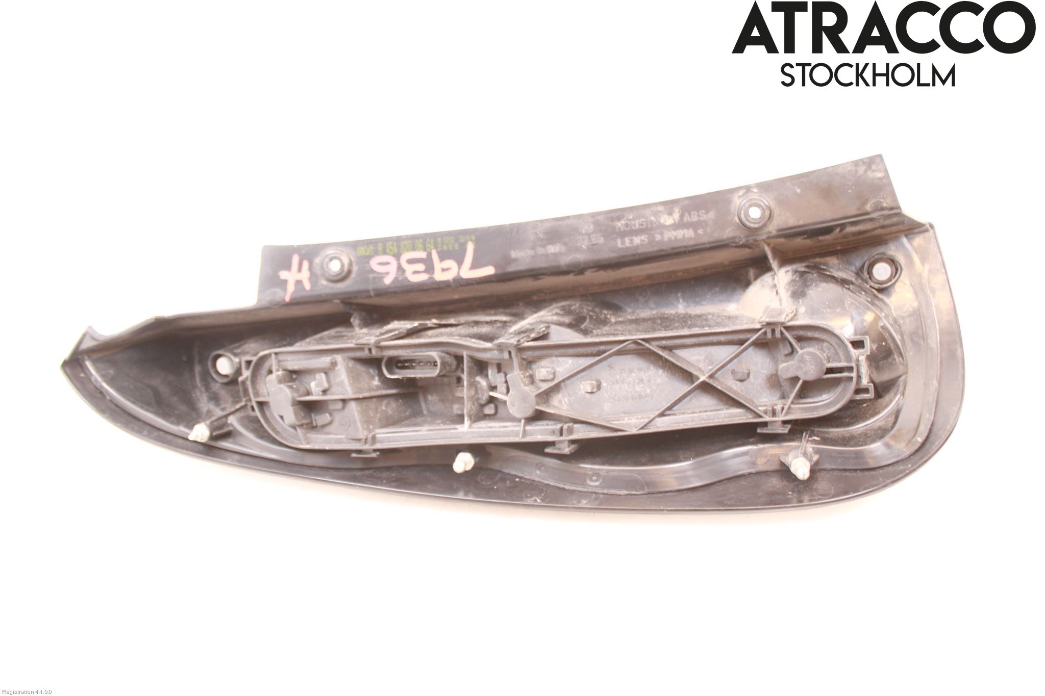 Smart FORFOUR 04-06 Bakljus Höger