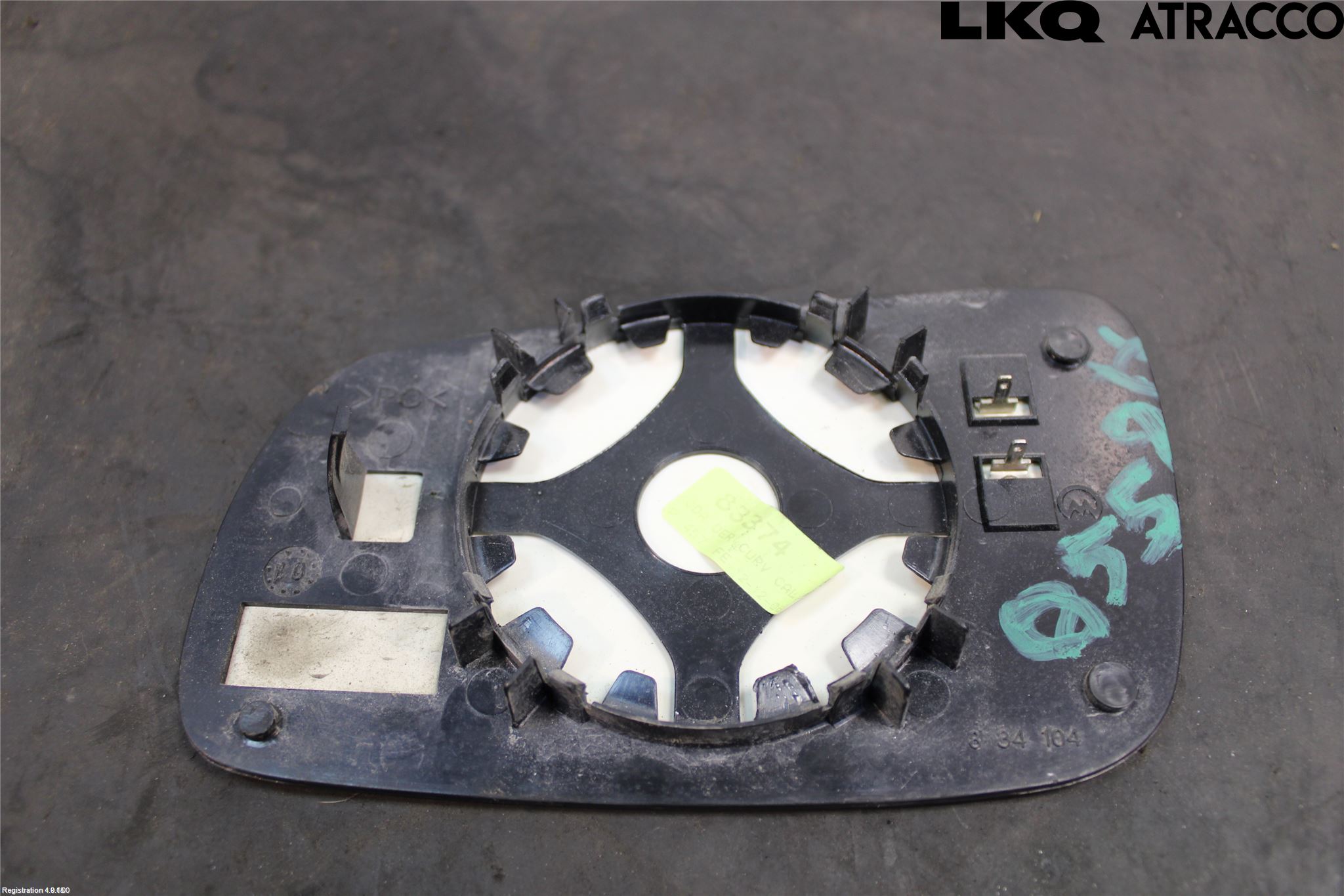 Citroen C5 08-17 Spegelglas Hö