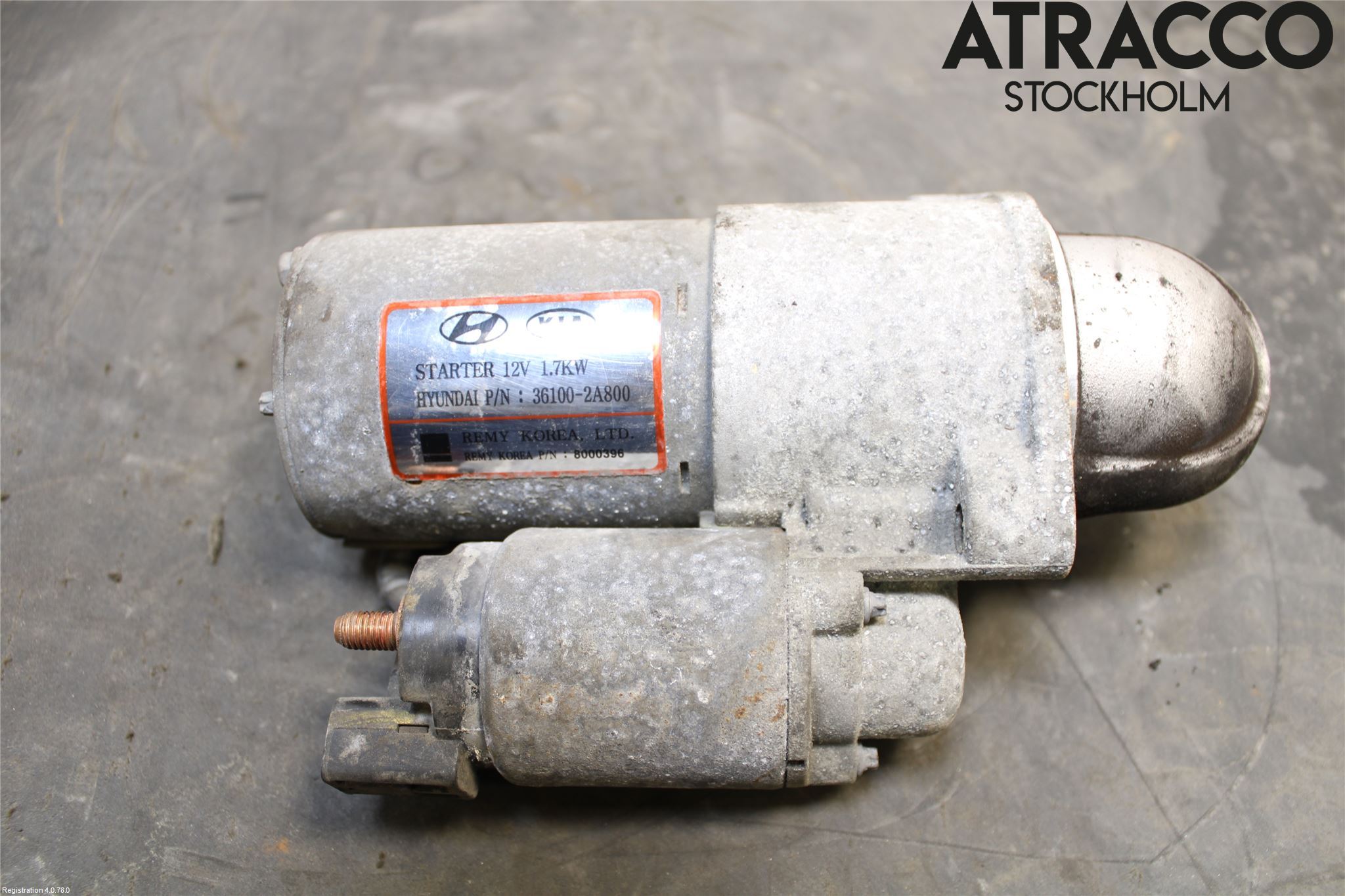 Kia SPORTAGE (SL) 11-15 Startmotor Diesel