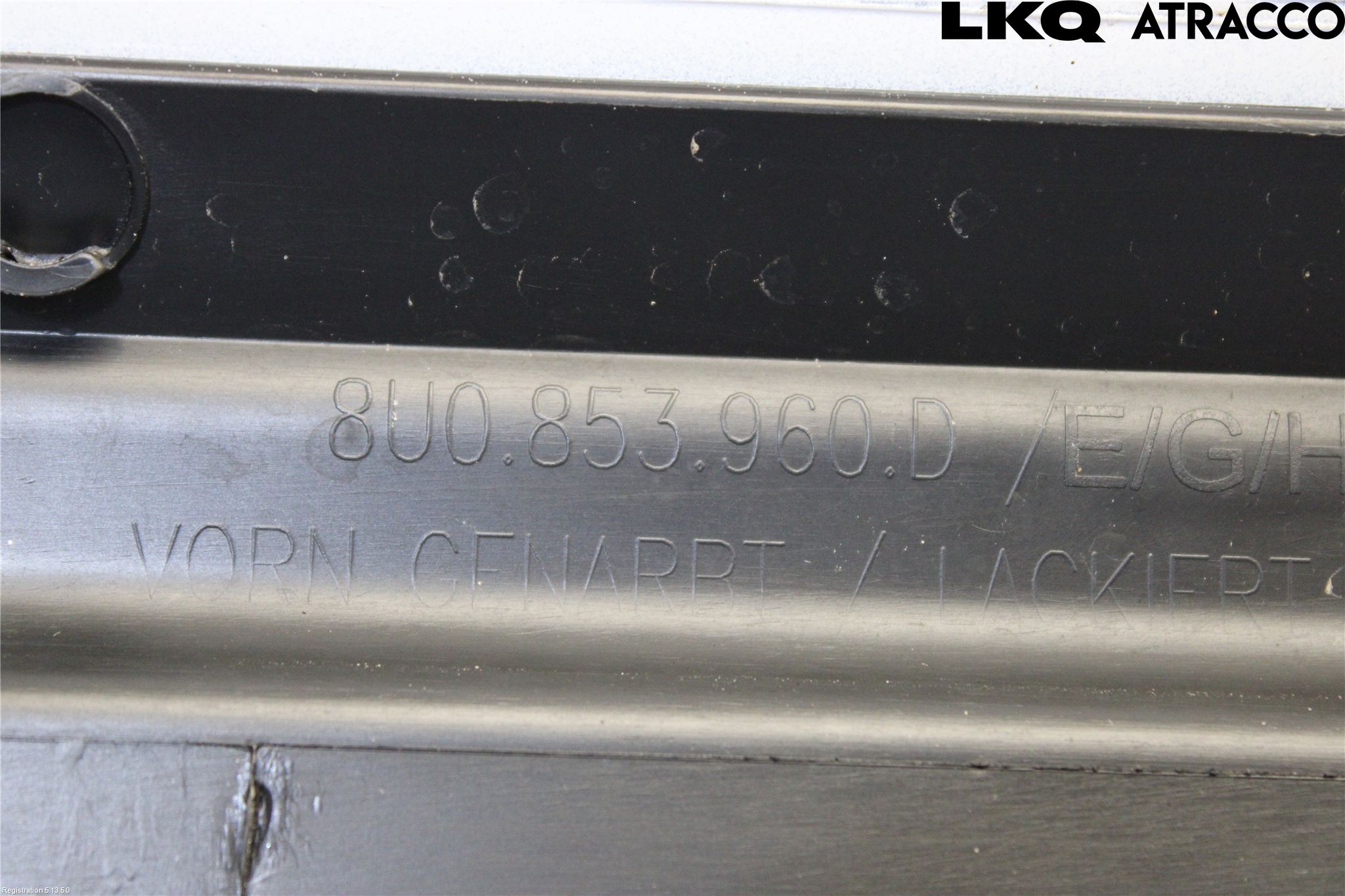Audi Q3 8U 12-18 Dörr Dekorlist Fram Hö
