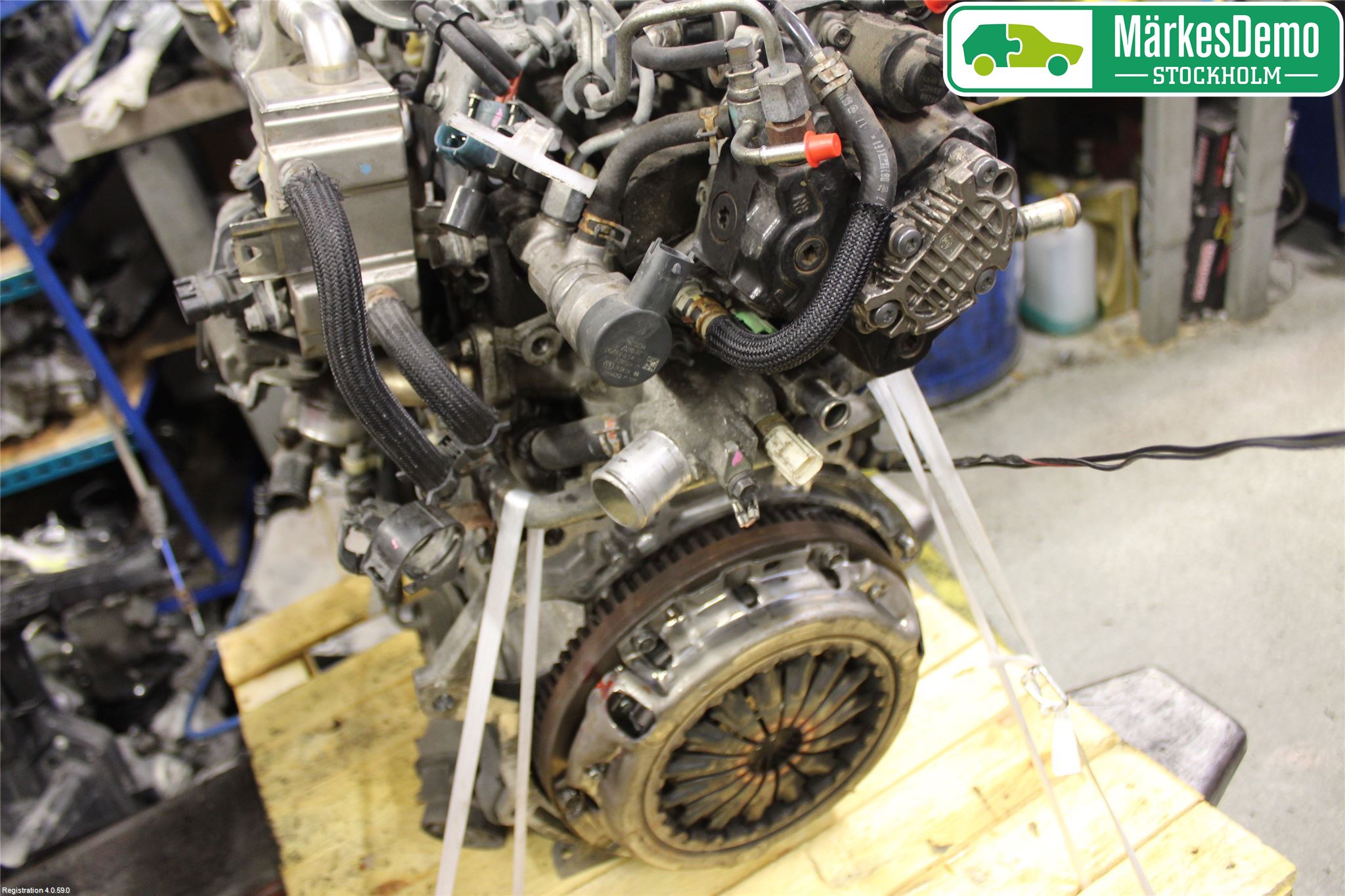 Toyota YARIS XP90 06-11 Motor Diesel