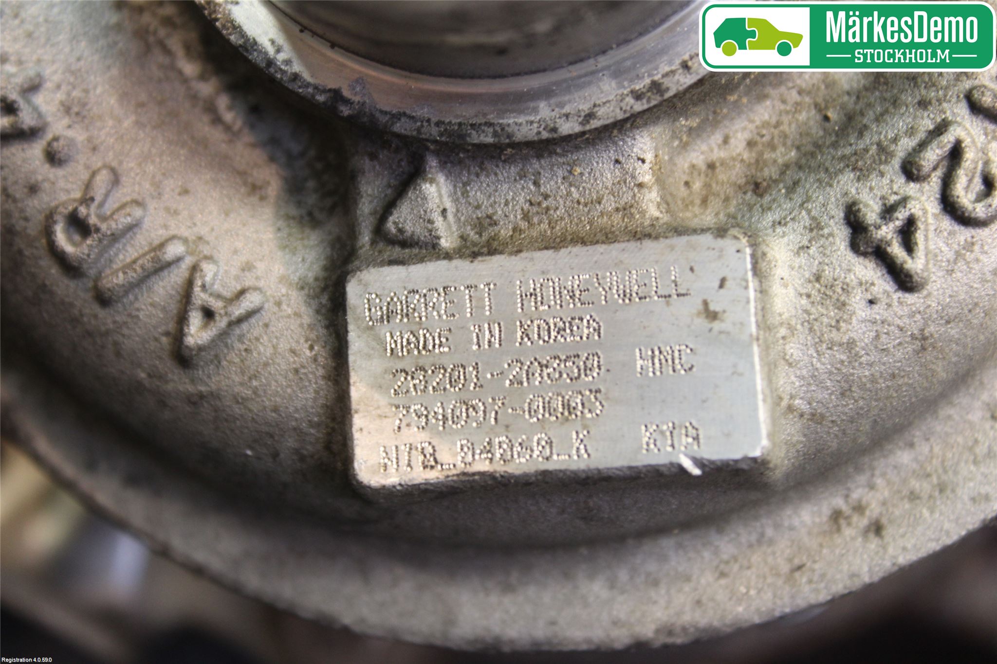Kia SPORTAGE (SL) 11-15 Turboaggregat