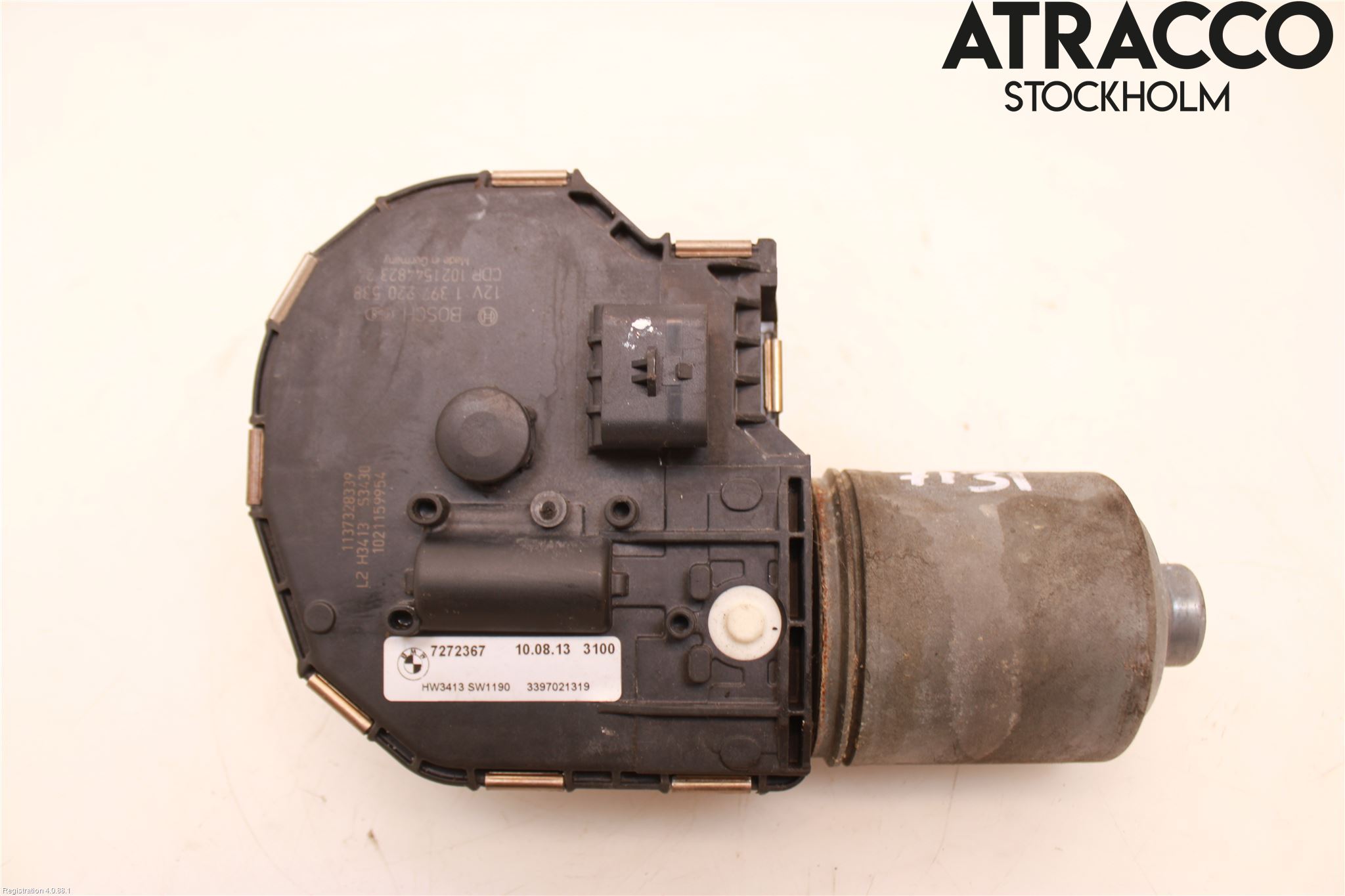 BMW 5 F10/F11/F18 09-17 Torkarmotor Vindruta