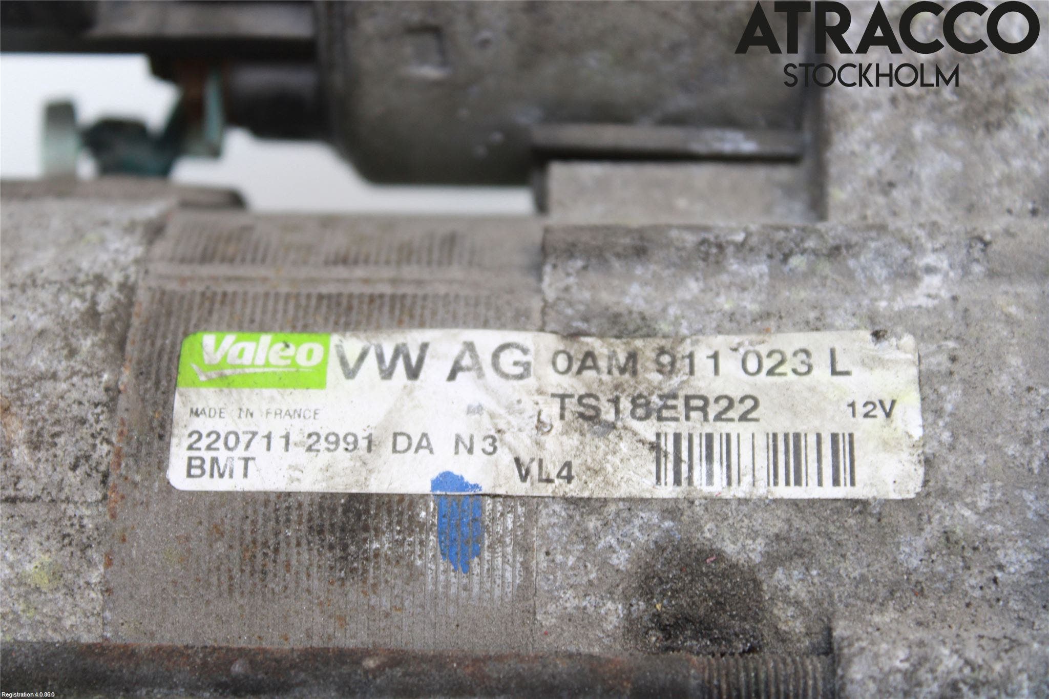 Skoda OCTAVIA (1Z) 05-13 Startmotor Diesel