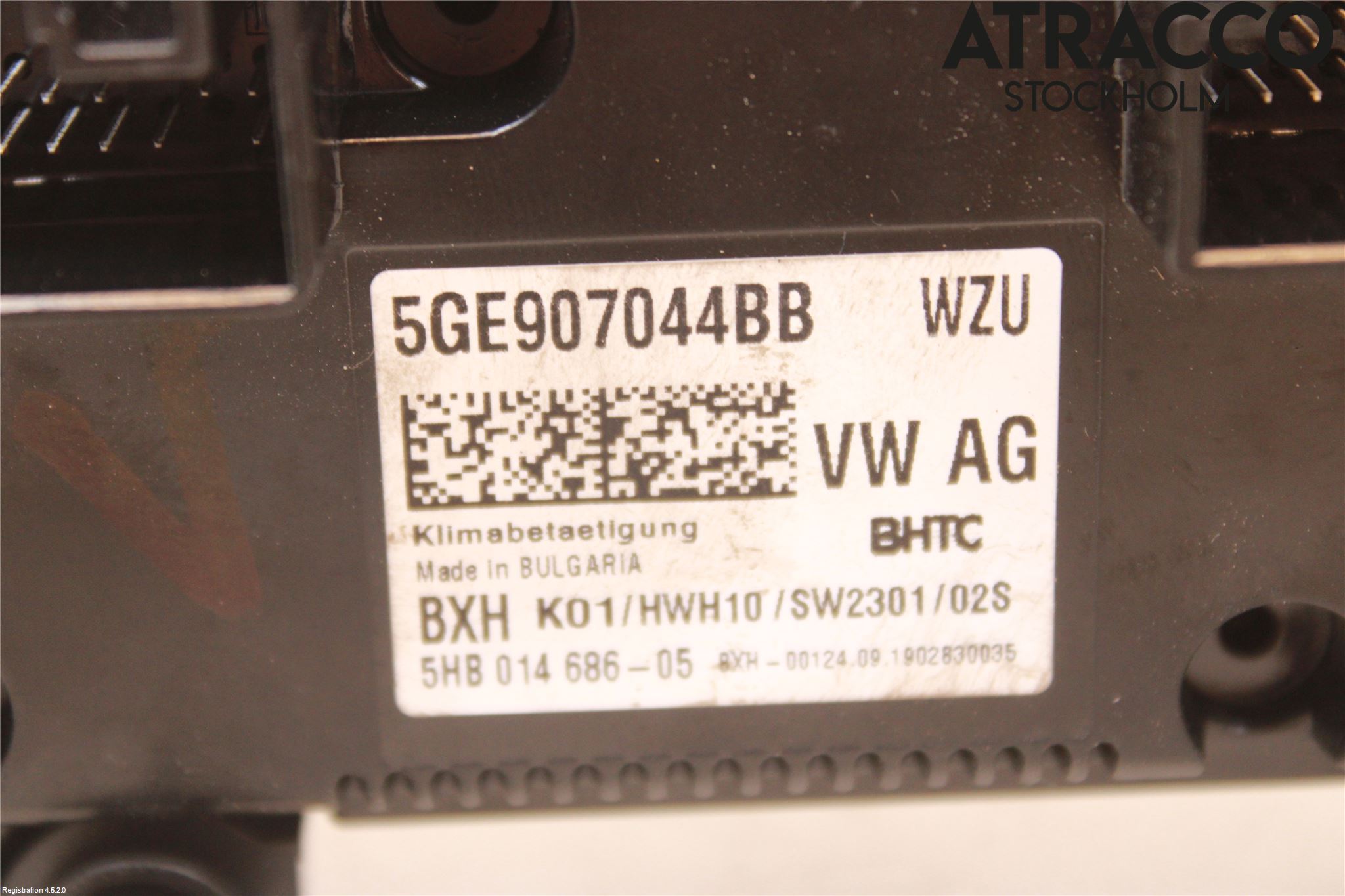 Volkswagen VW PASSAT 20-24 Ac Styrenhet Ac Manöveren