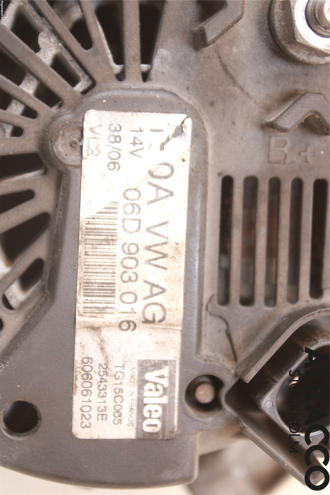 Audi A4/S4 05-07 Generator
