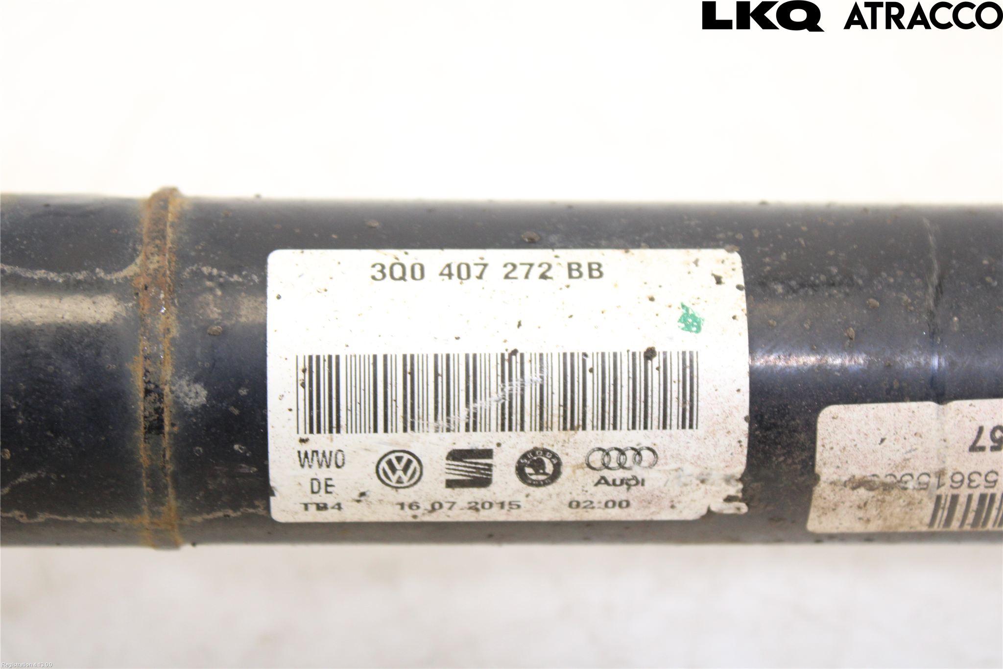 Volkswagen VW PASSAT 15-19 Drivaxel Fram Höger