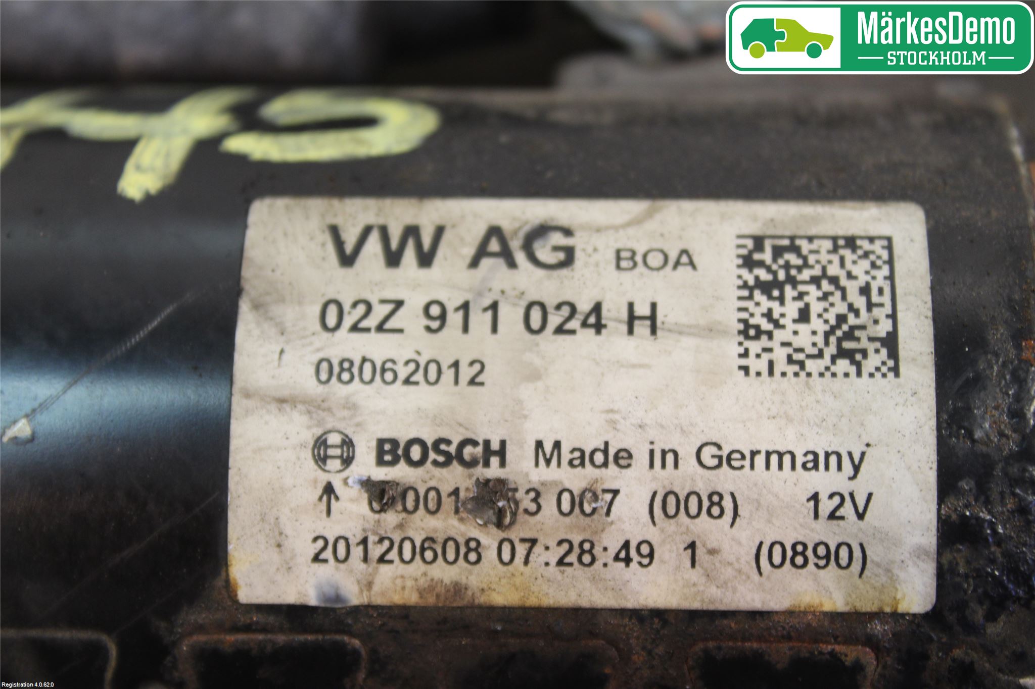 Audi A3/S3 05-13 Startmotor Diesel