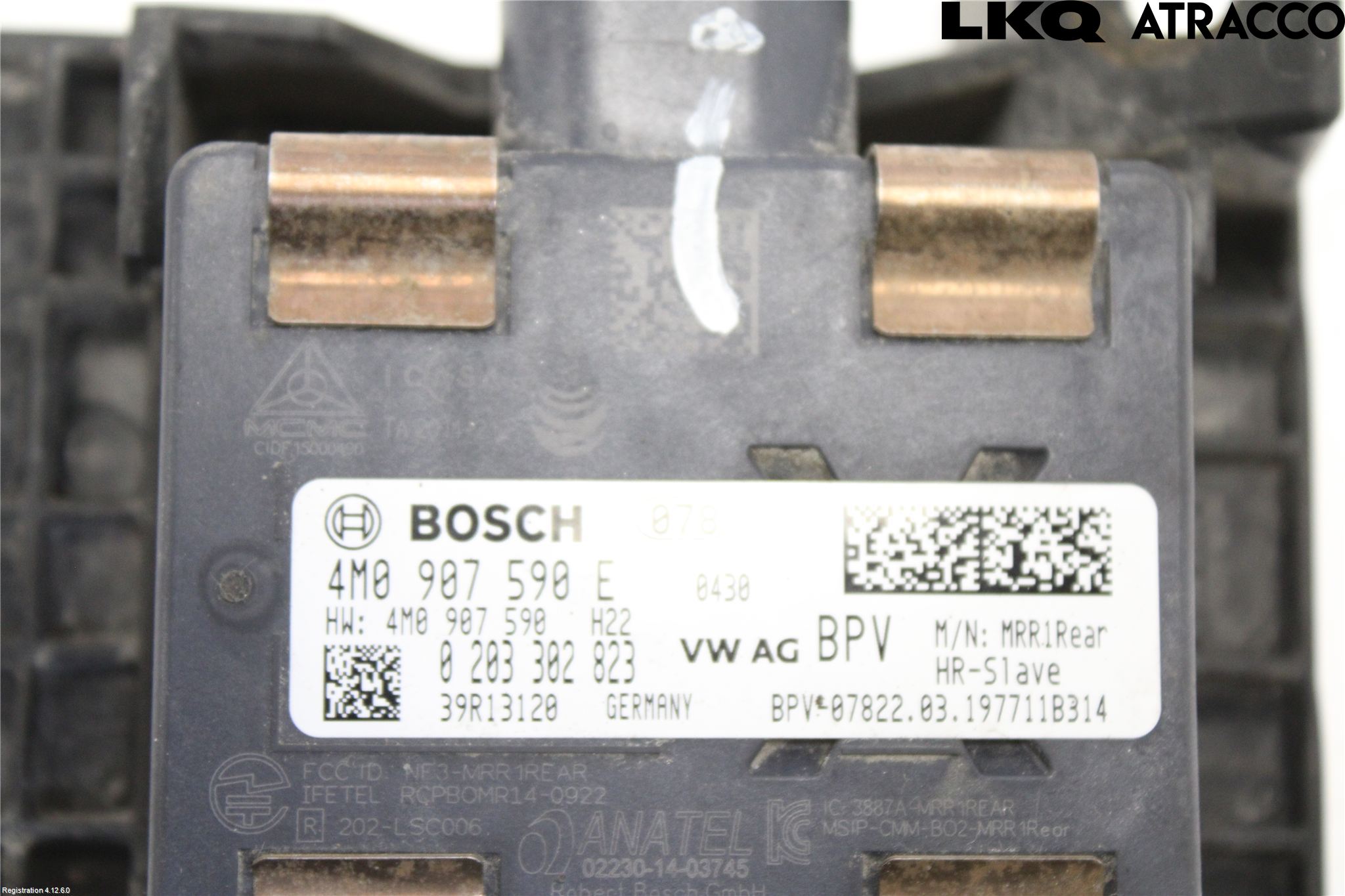 Audi A4/S4 B9 20- Sensor Aktivt Kollisionsskydd