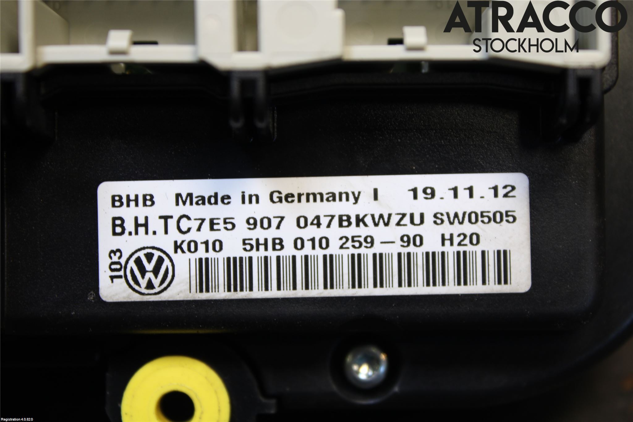 Volkswagen VW TRANSP/CARAVELLE (T5) 04-15 Ac Styrenhet Ac Manöveren