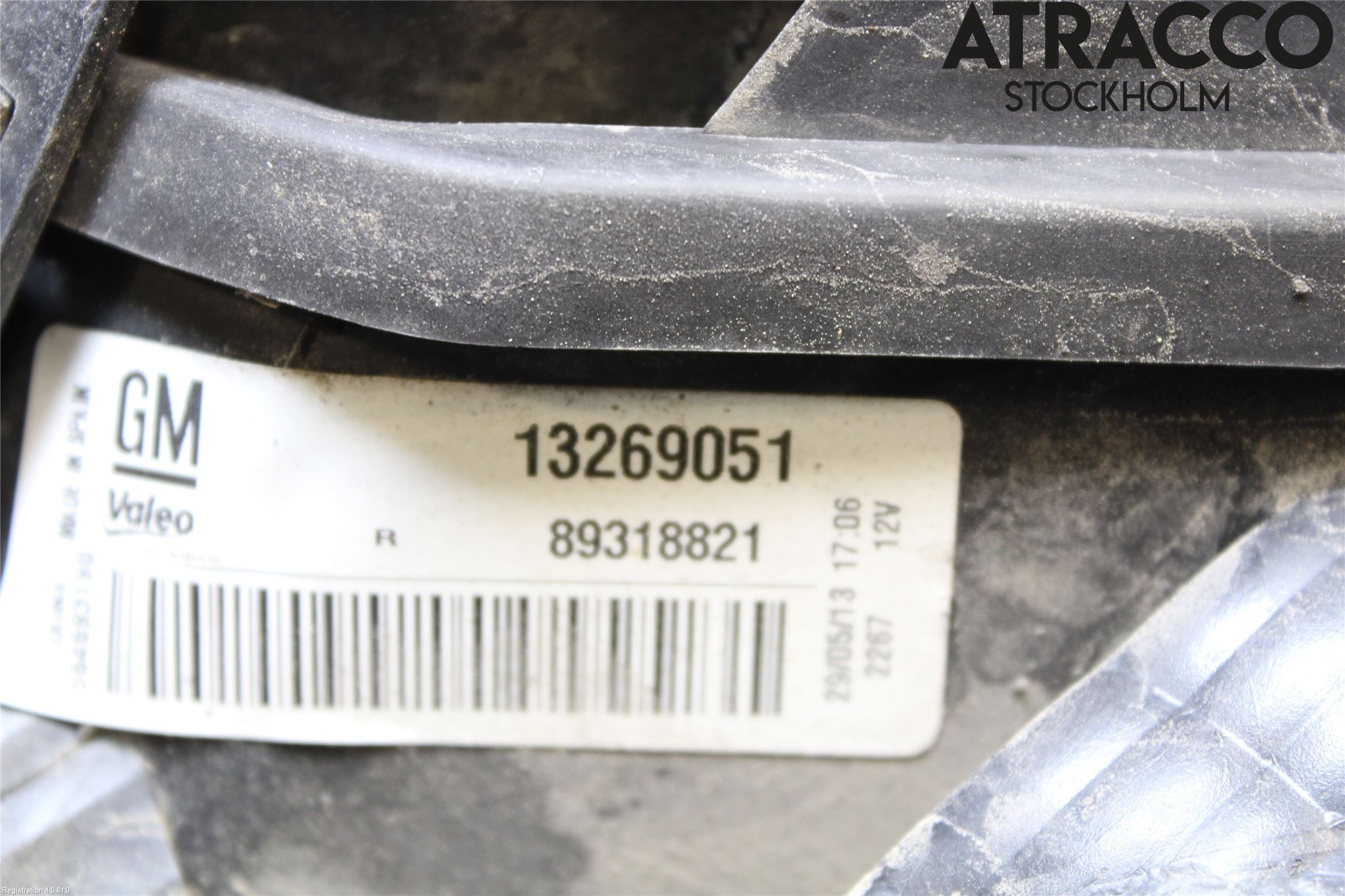 Opel CORSA D 07-14 Bakljus Höger