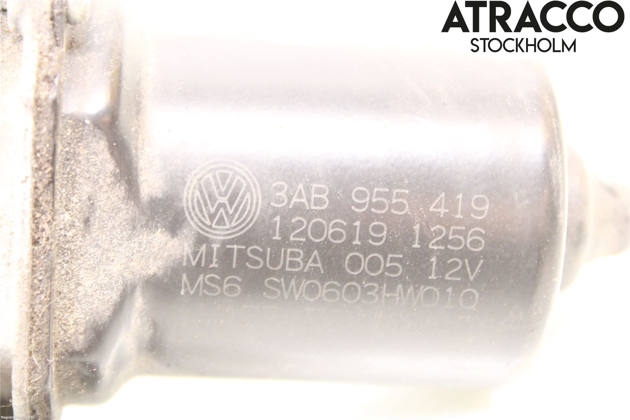 Volkswagen VW PASSAT 11-14 Torkarmotor Vindruta