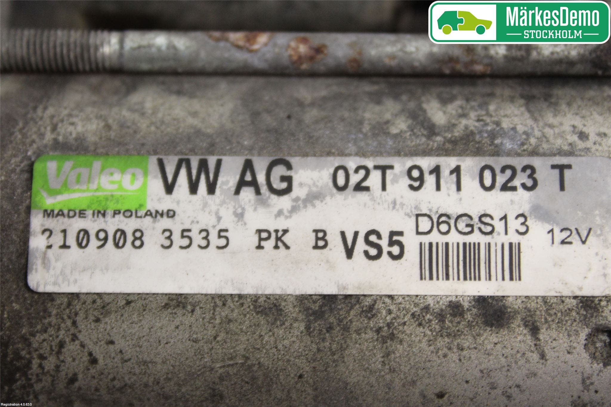 Volkswagen VW GOLF V 04-09 Startmotor