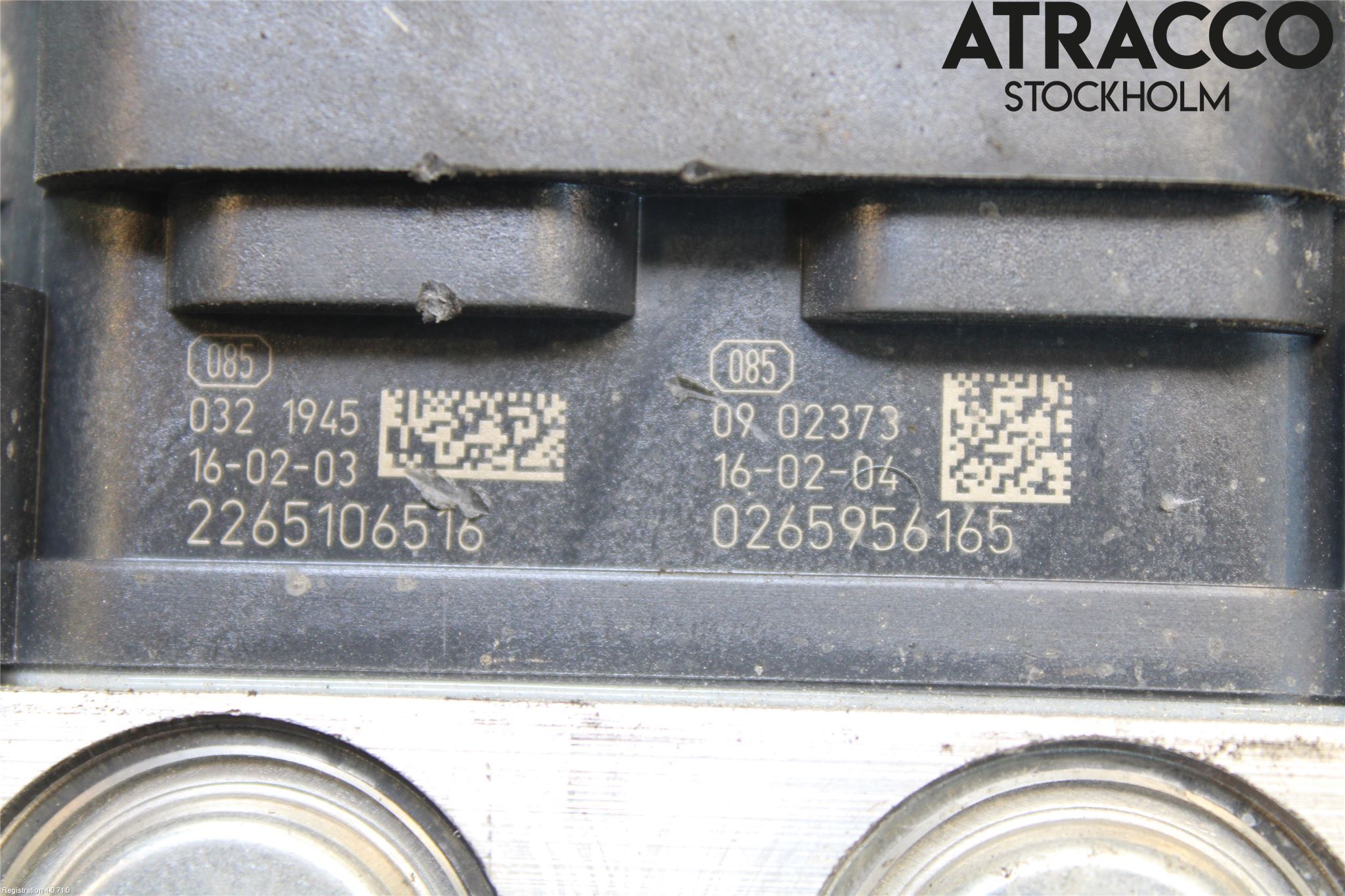 Nissan QASHQAI 14-17 Abs Hydraulaggregat