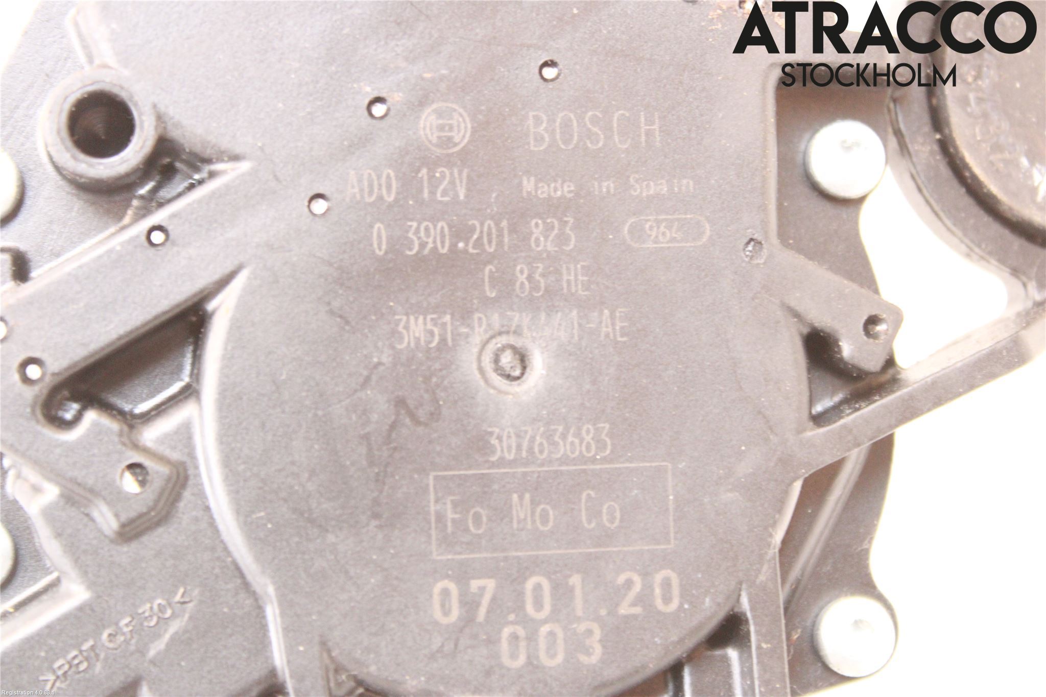 Volvo V50 04-07 Torkarmotor Baklucka