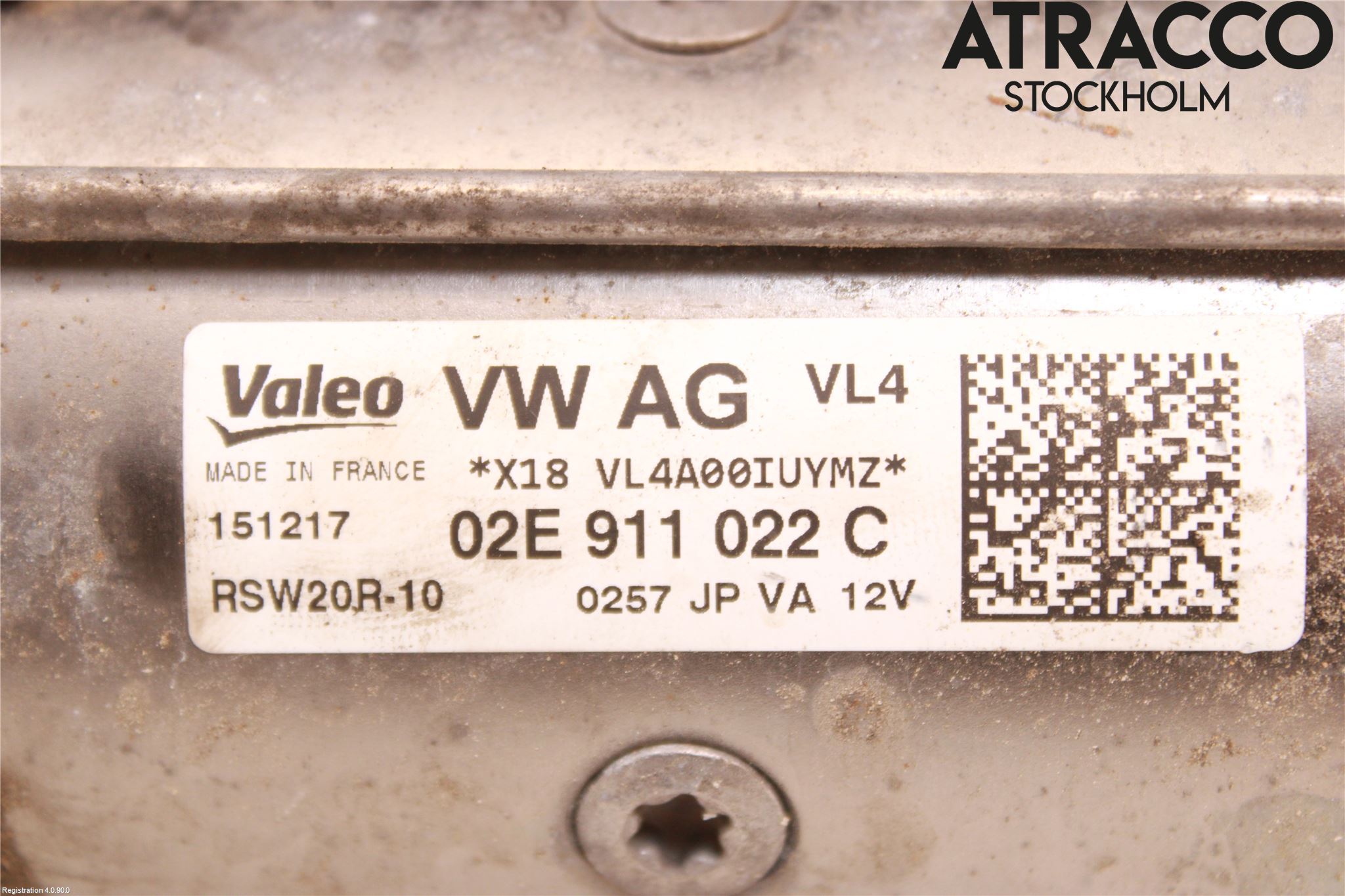 Volkswagen VW CADDY 16-20 Startmotor Diesel