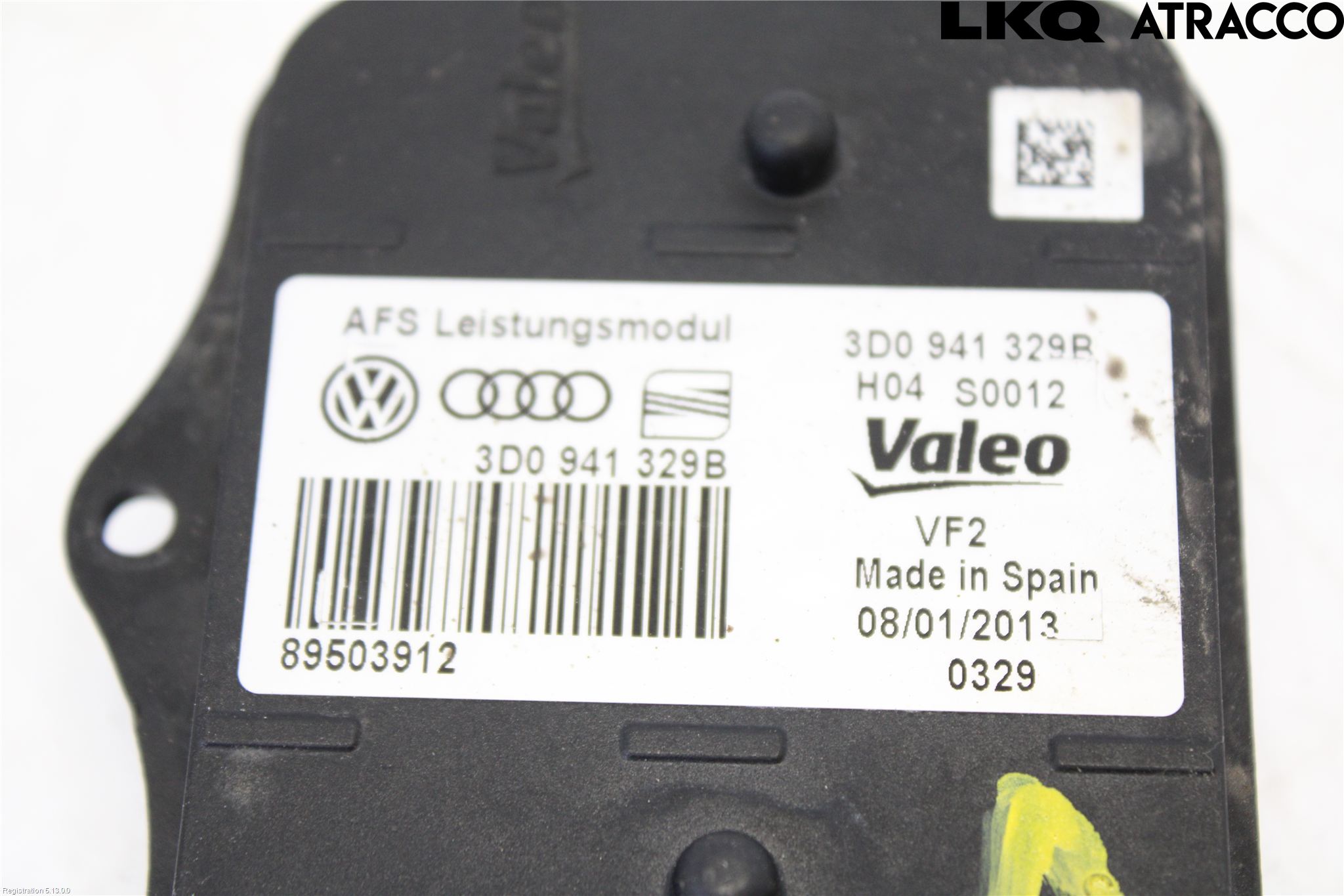 Volkswagen VW PASSAT 11-14 Styrenhet Strålkastare