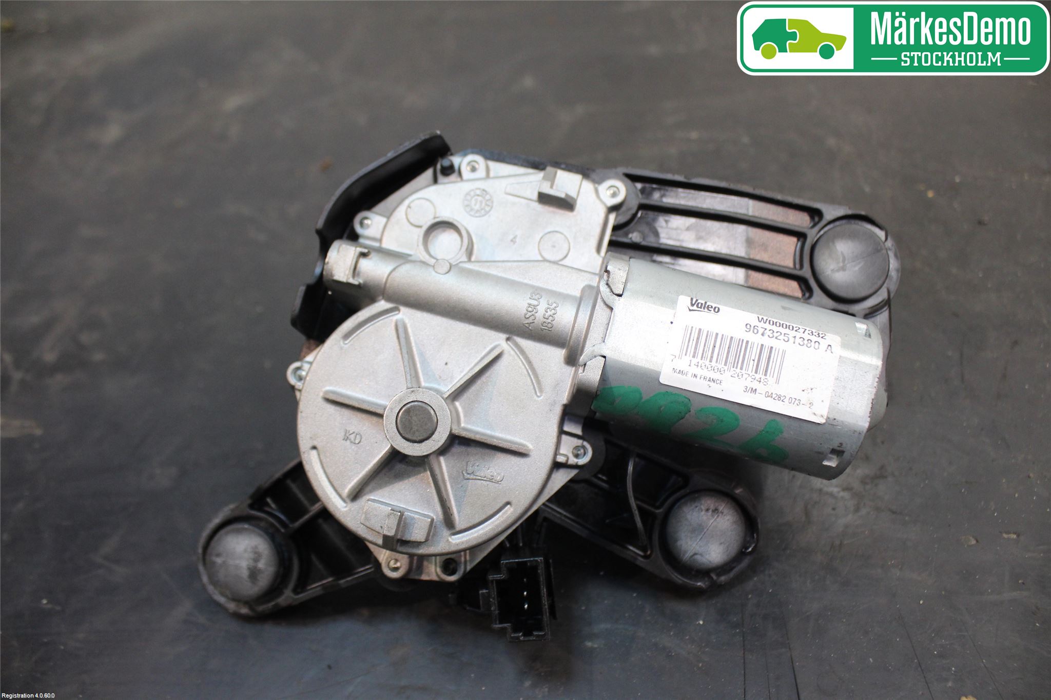 Peugeot 208 12-15 Torkarmotor Baklucka