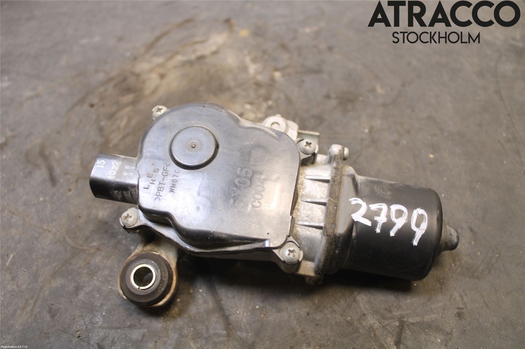 Nissan QASHQAI 14-17 Torkarmotor Vindruta