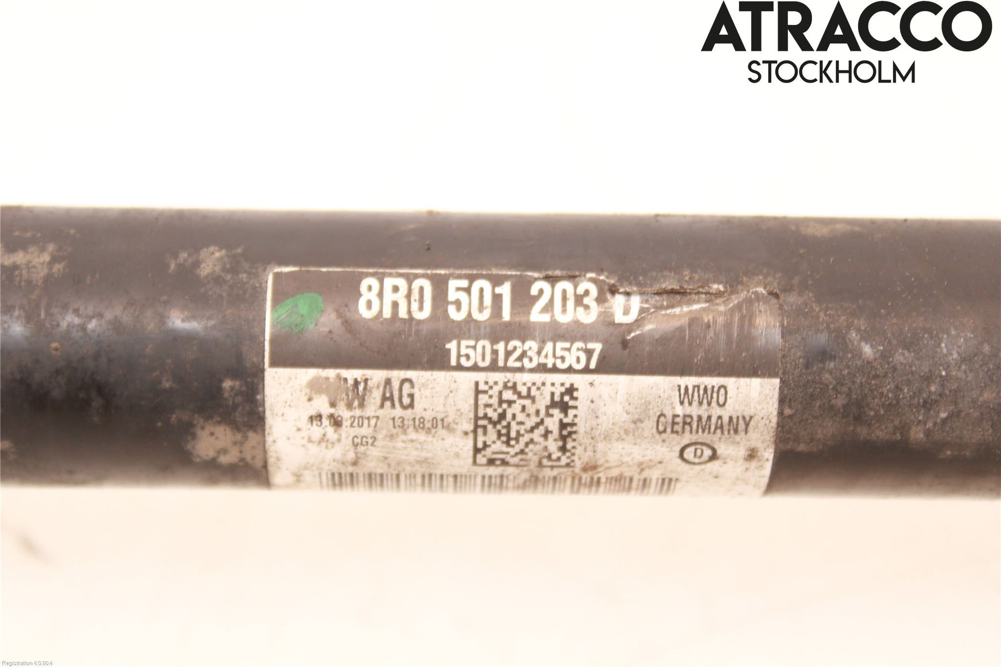 Audi A7/S7 4G 11-17 Drivaxel Bak Vänster