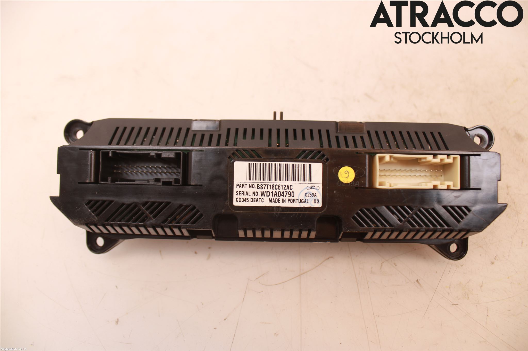 Ford MONDEO 07-15 Ac Styrenhet Ac Manöveren