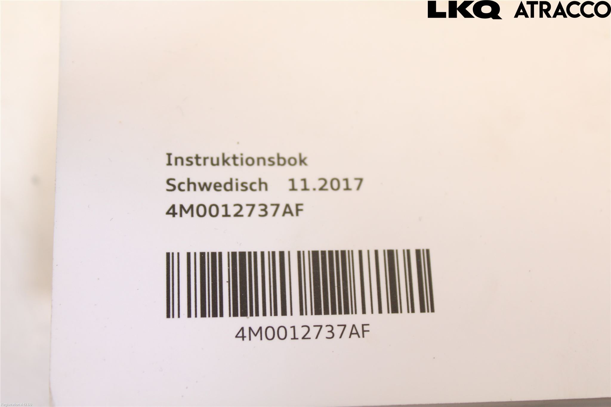 Audi Q7/SQ7 Instruktionsbok