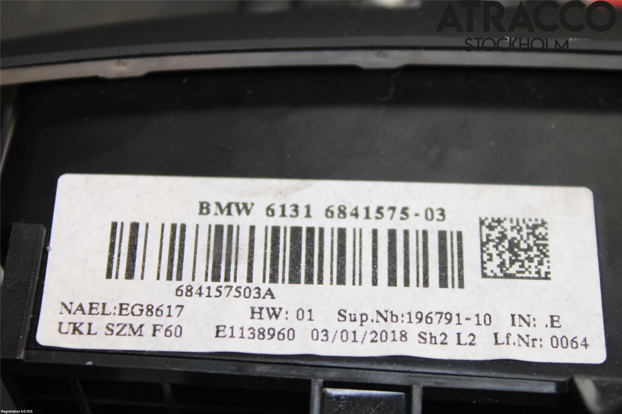 Mini COUNTRYMAN F60 17-23 Startknapp Personbil