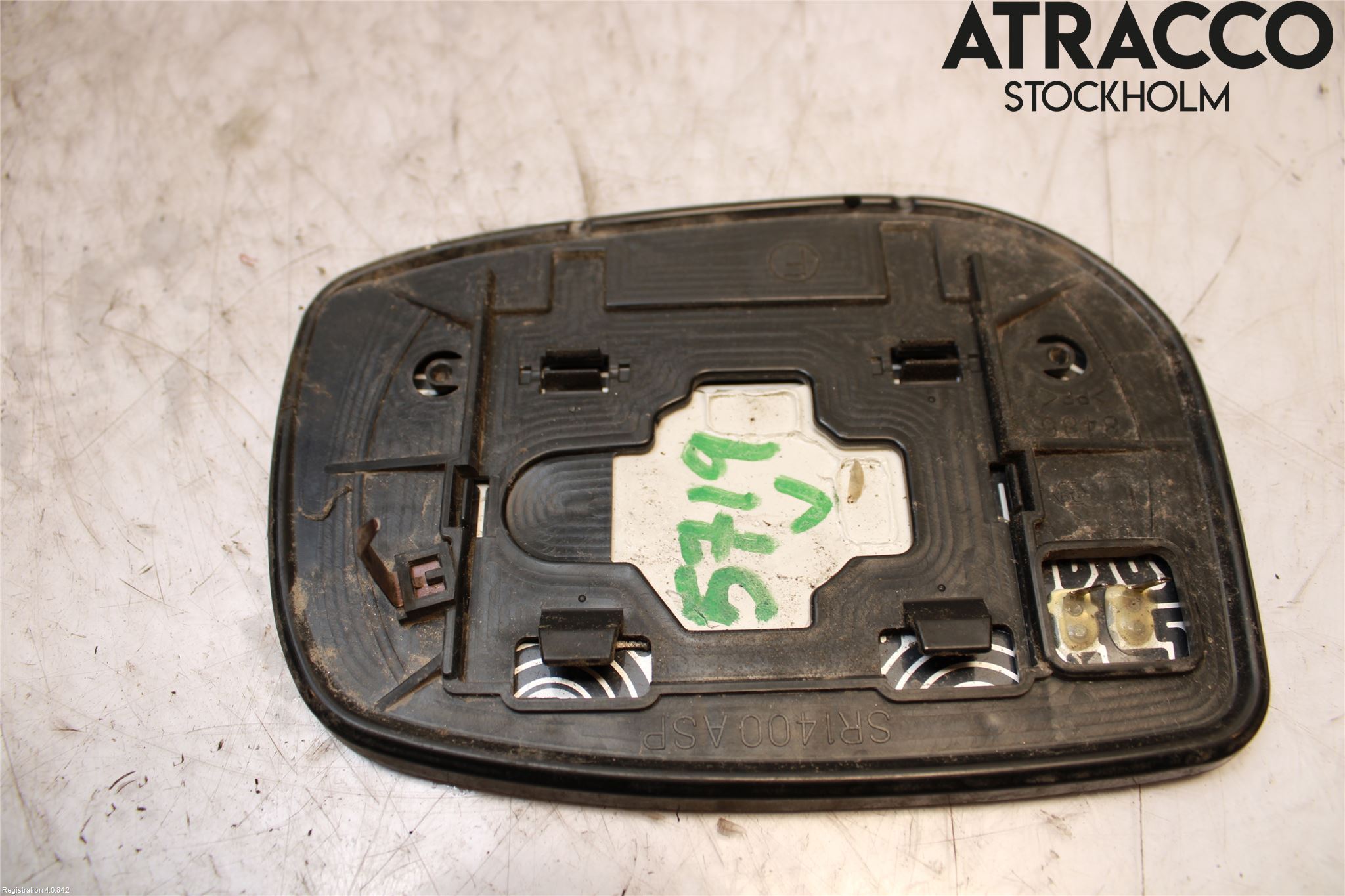 Toyota AURIS 07-09 Spegelglas Vä