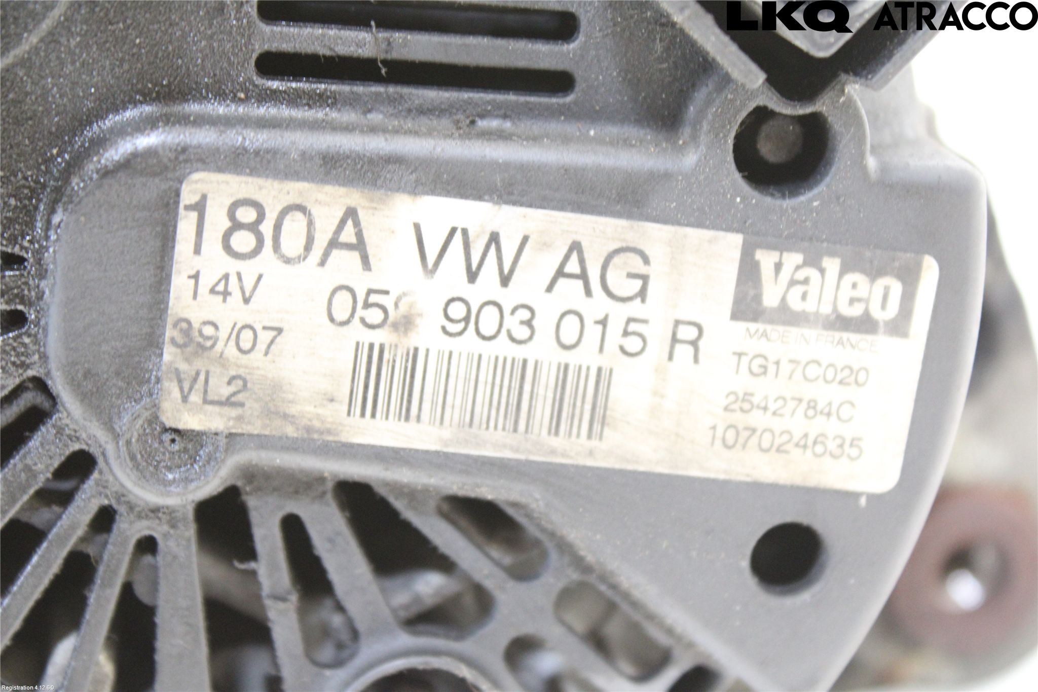 Audi Q7/SQ7 Generator