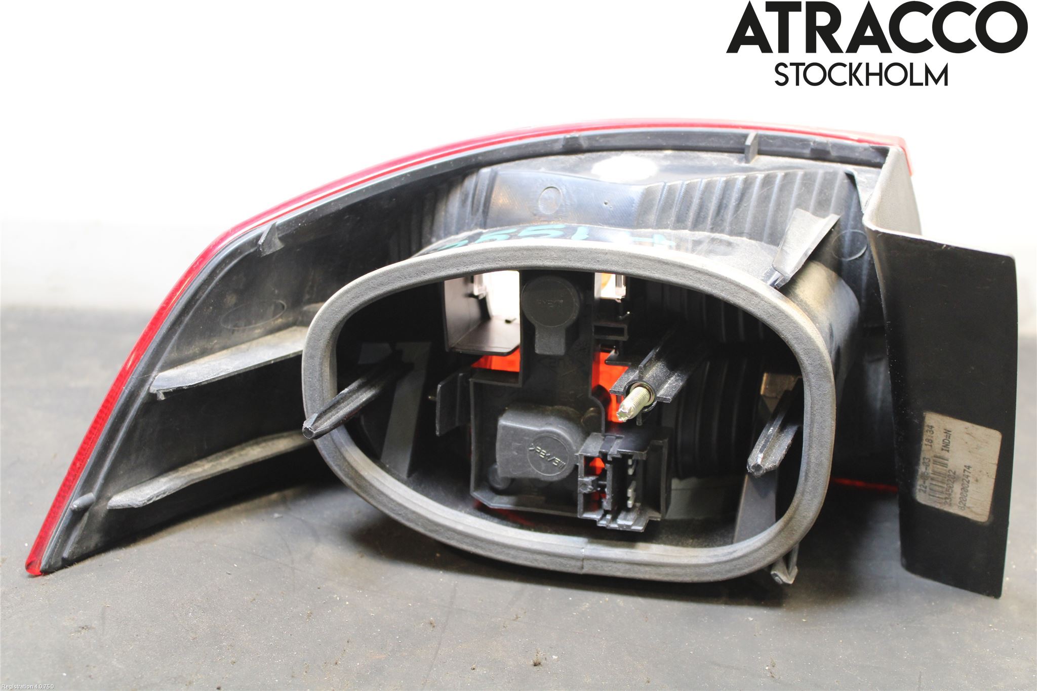 Renault LAGUNA II  01-05 Bakljus Höger