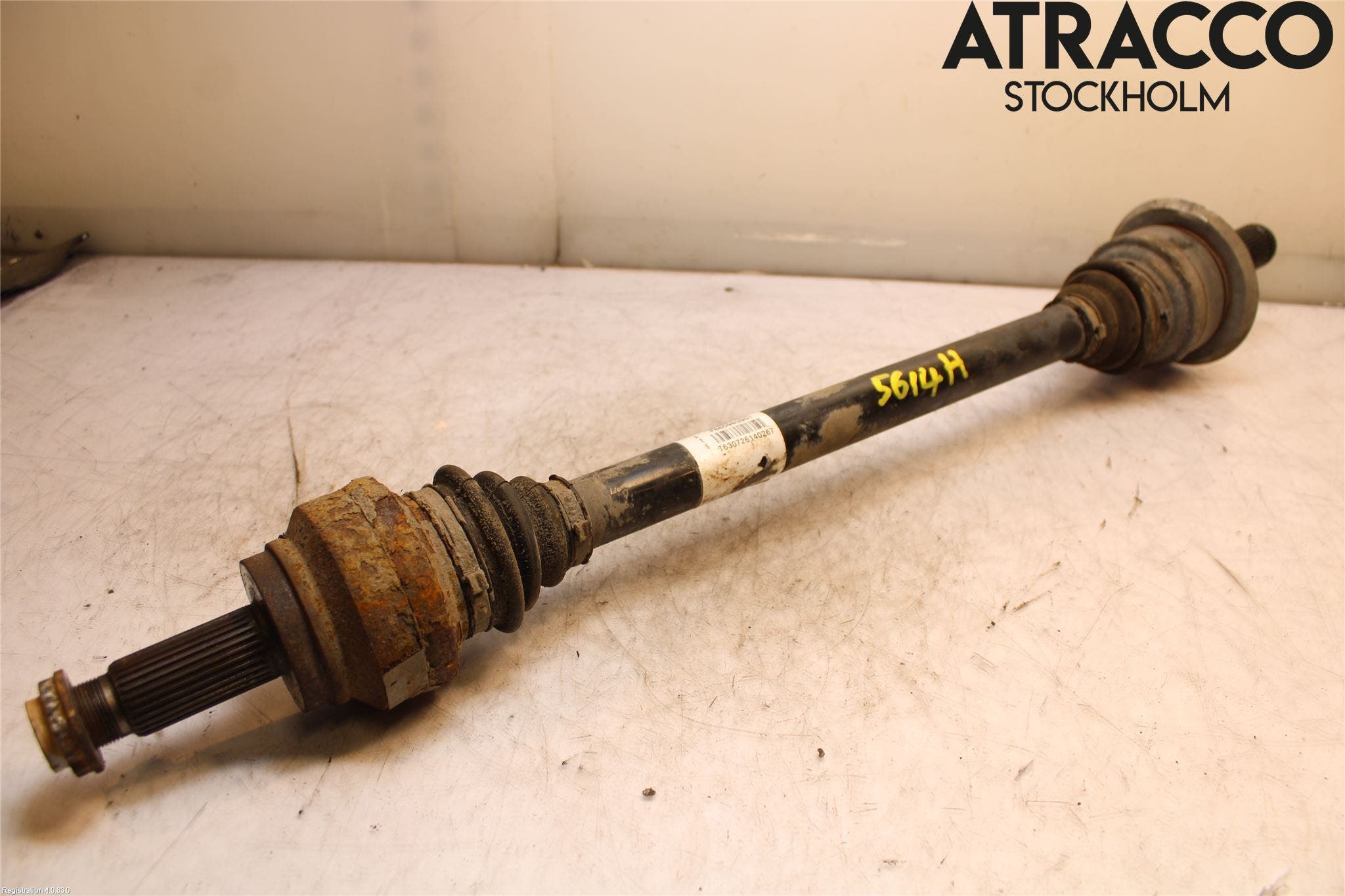 BMW X5 F15 13-18 Drivaxel Bak Höger