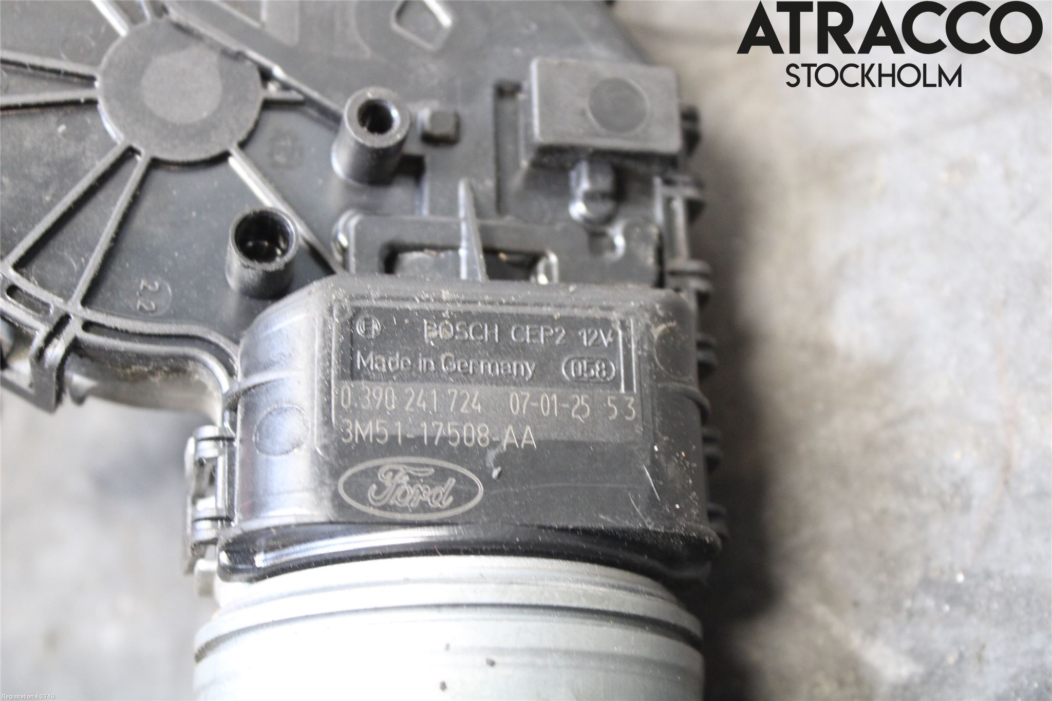 Ford FOCUS C-MAX I 03-06 Torkarmotor Vindruta