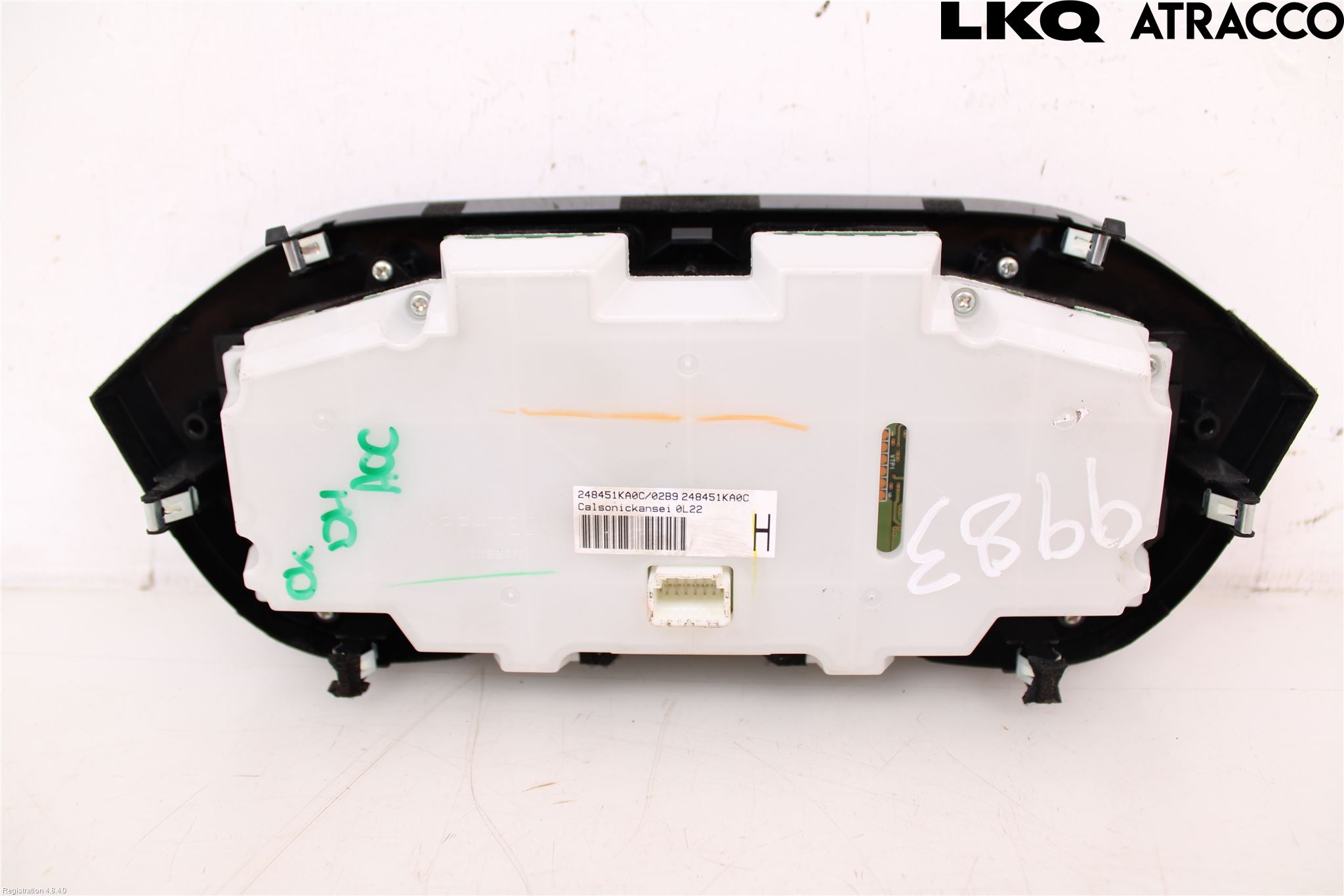 Nissan JUKE 10-14 Ac Styrenhet Ac Manöveren