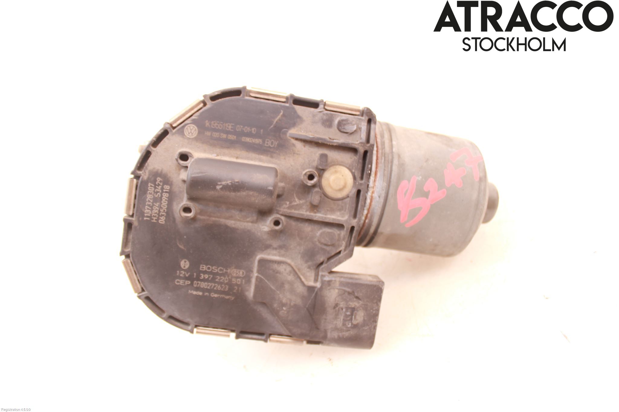 Volkswagen VW GOLF V 04-09 Torkarmotor Vindruta