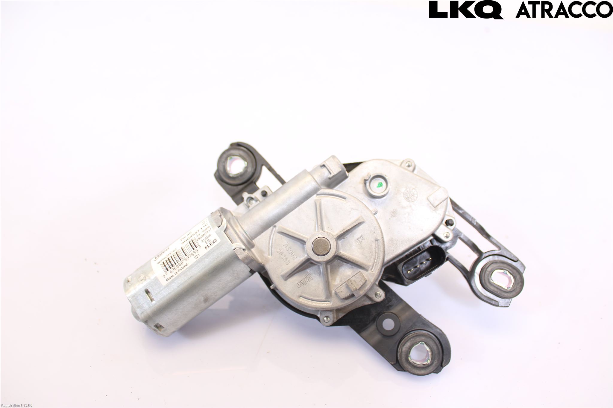 Volkswagen VW GOLF / E-GOLF VII 13-20 Torkarmotor Baklucka