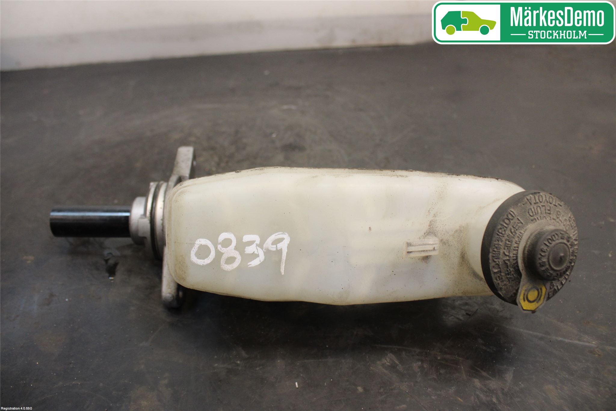 Toyota COROLLA 08-12 Broms Huvudcylinder