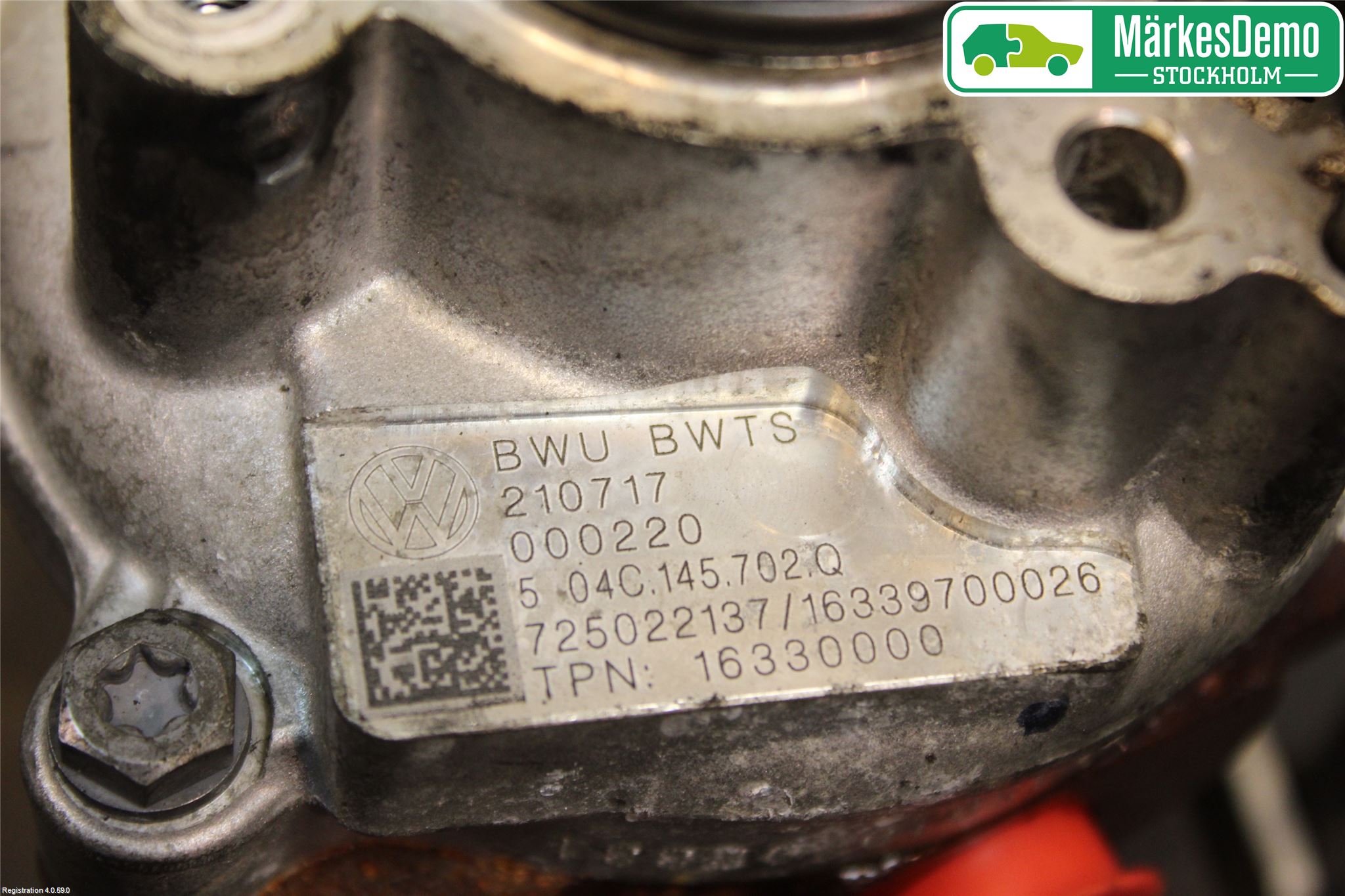 Skoda FABIA 15-21 Turboaggregat