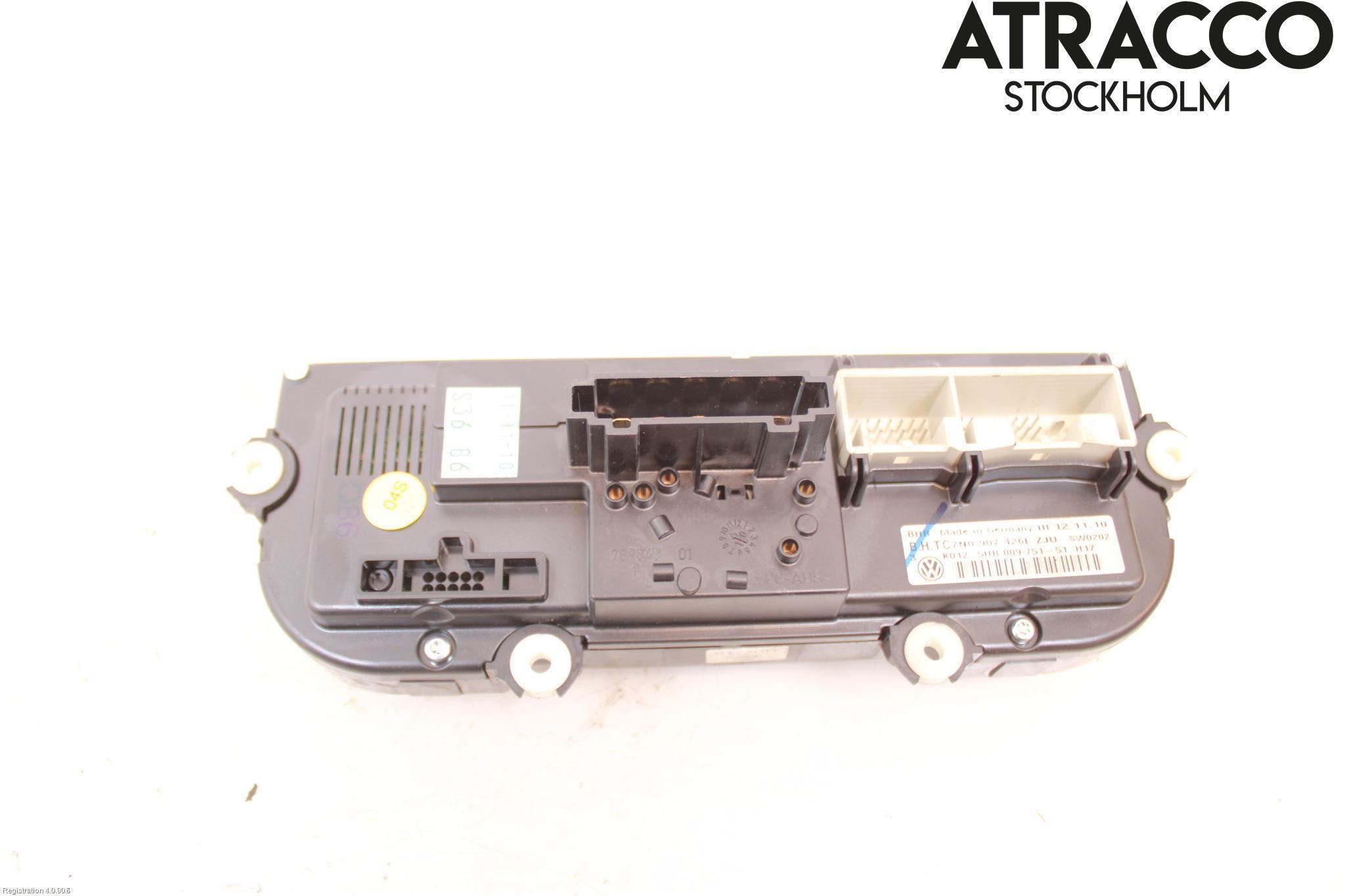 Volkswagen VW GOLF VI 09-13 Ac Styrenhet Ac Manöveren