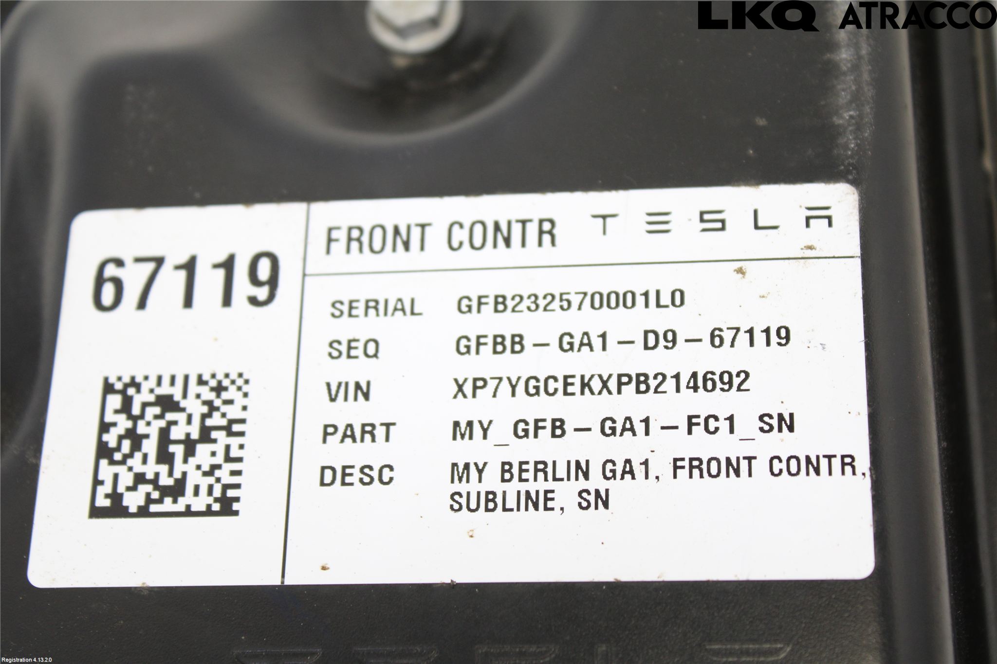 Tesla MODEL Y 21- Styrenhet Övrigt