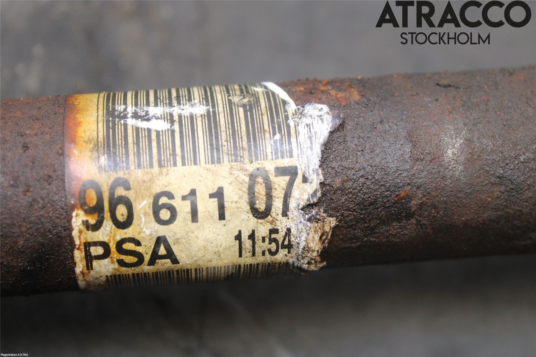 Peugeot 308 08-13 Drivaxel Fram Höger