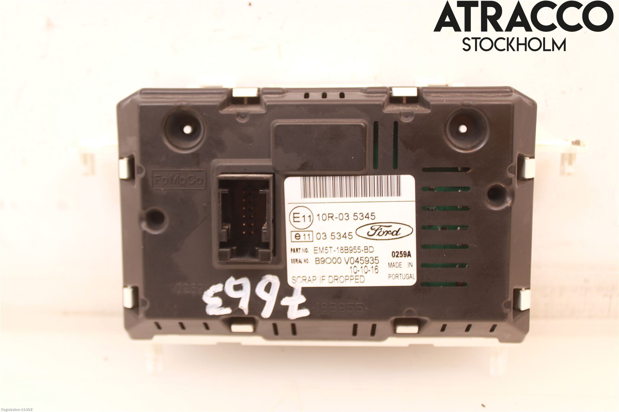 Ford TRANSIT/TOURNEO CONNECT 13-22 Multifunktionsdisplay